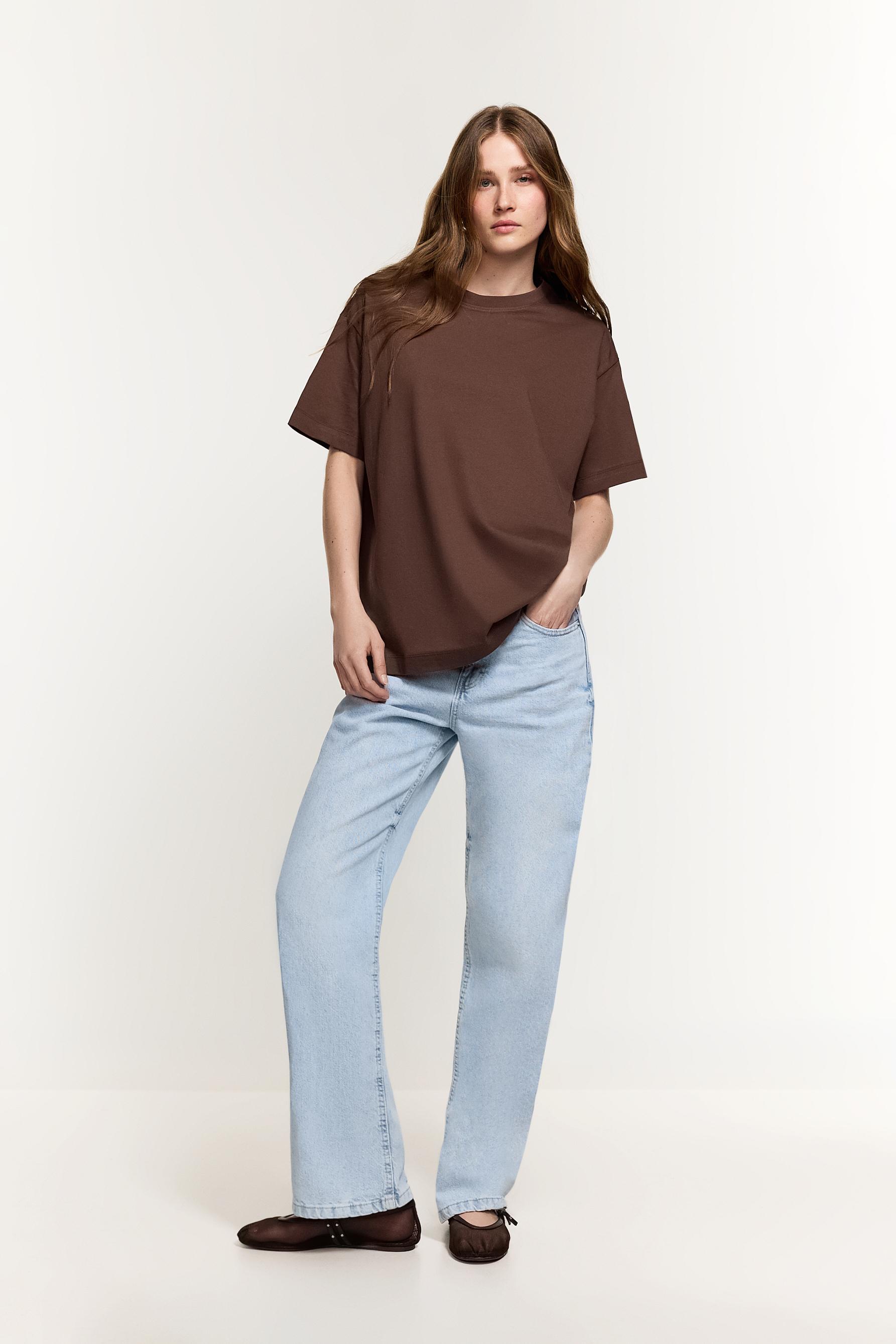 Oversize T-shirt — DARK MINK