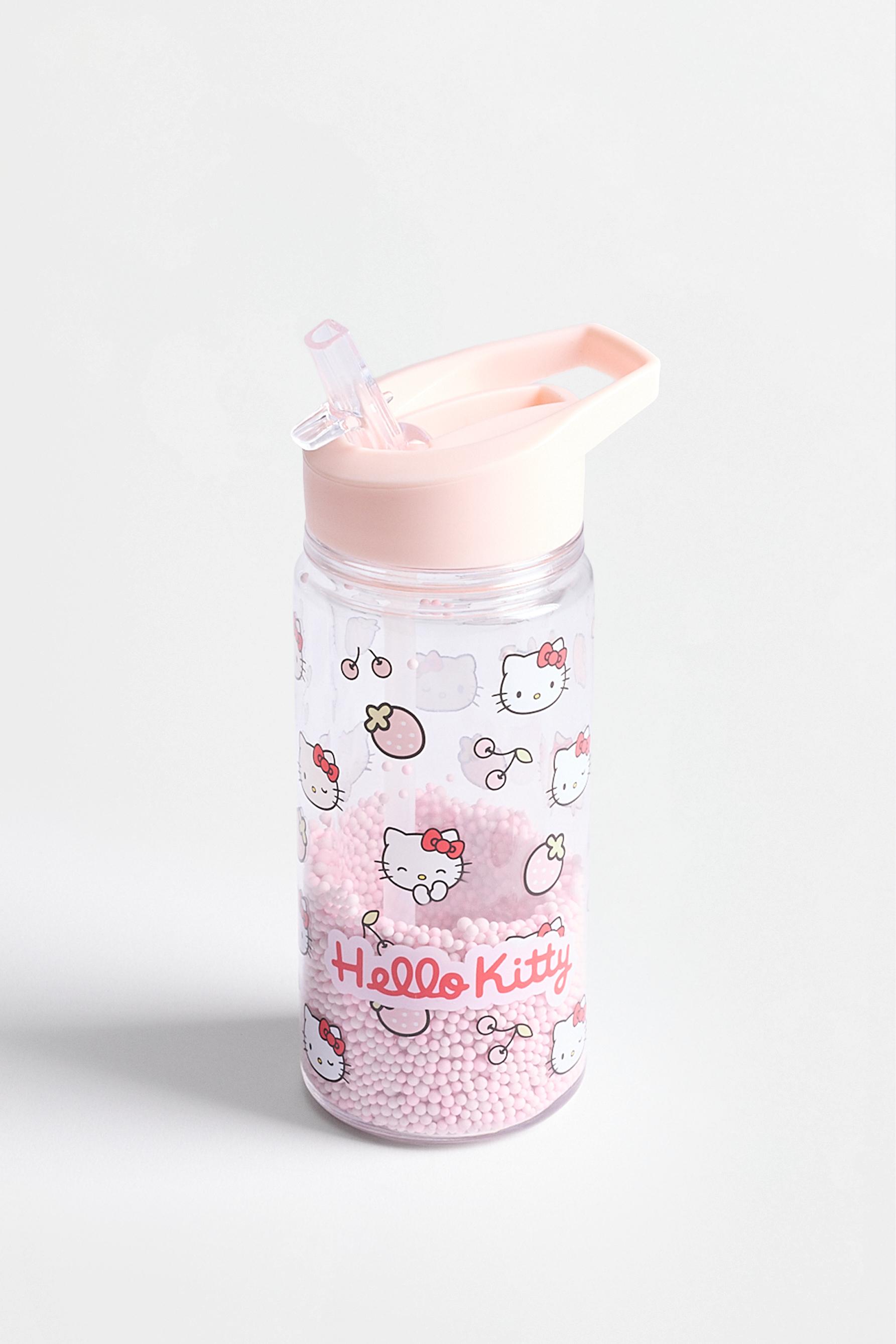 Hello Kitty ©SANRIO 250ml bottle with beads — DUSTY ROSE