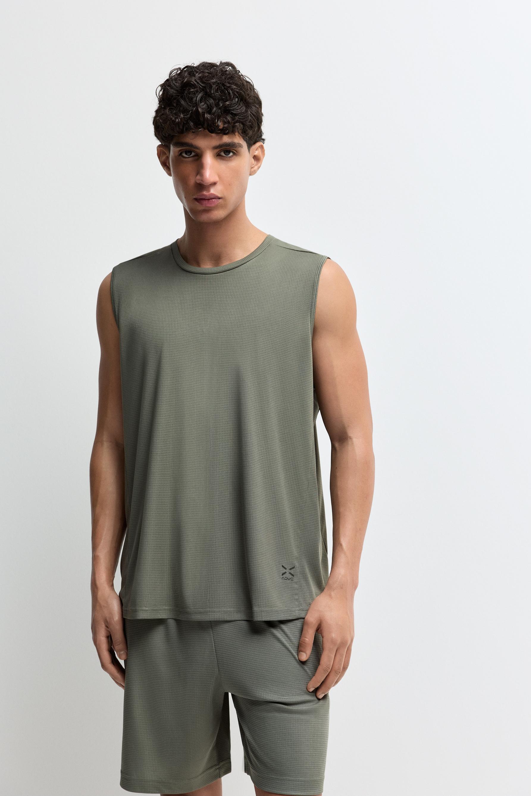 Camiseta deportiva sin mangas