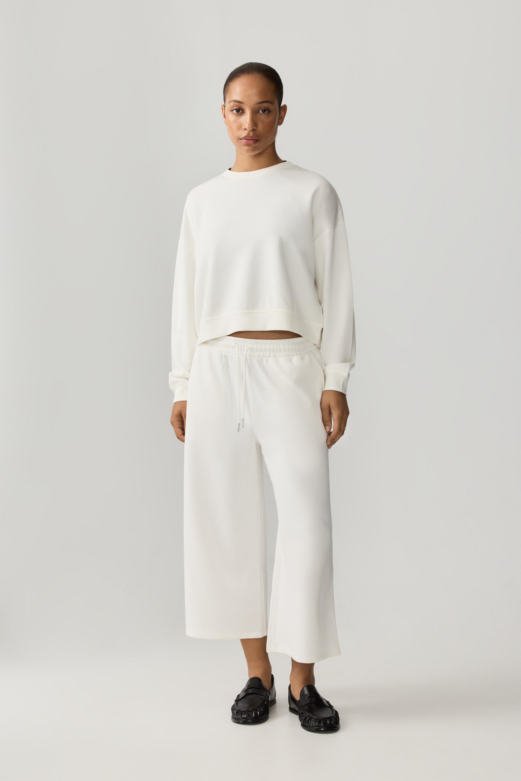 Sudadera felpa fluida