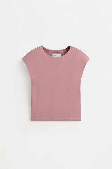 Short sleeve T-shirt — FADED PINK 5