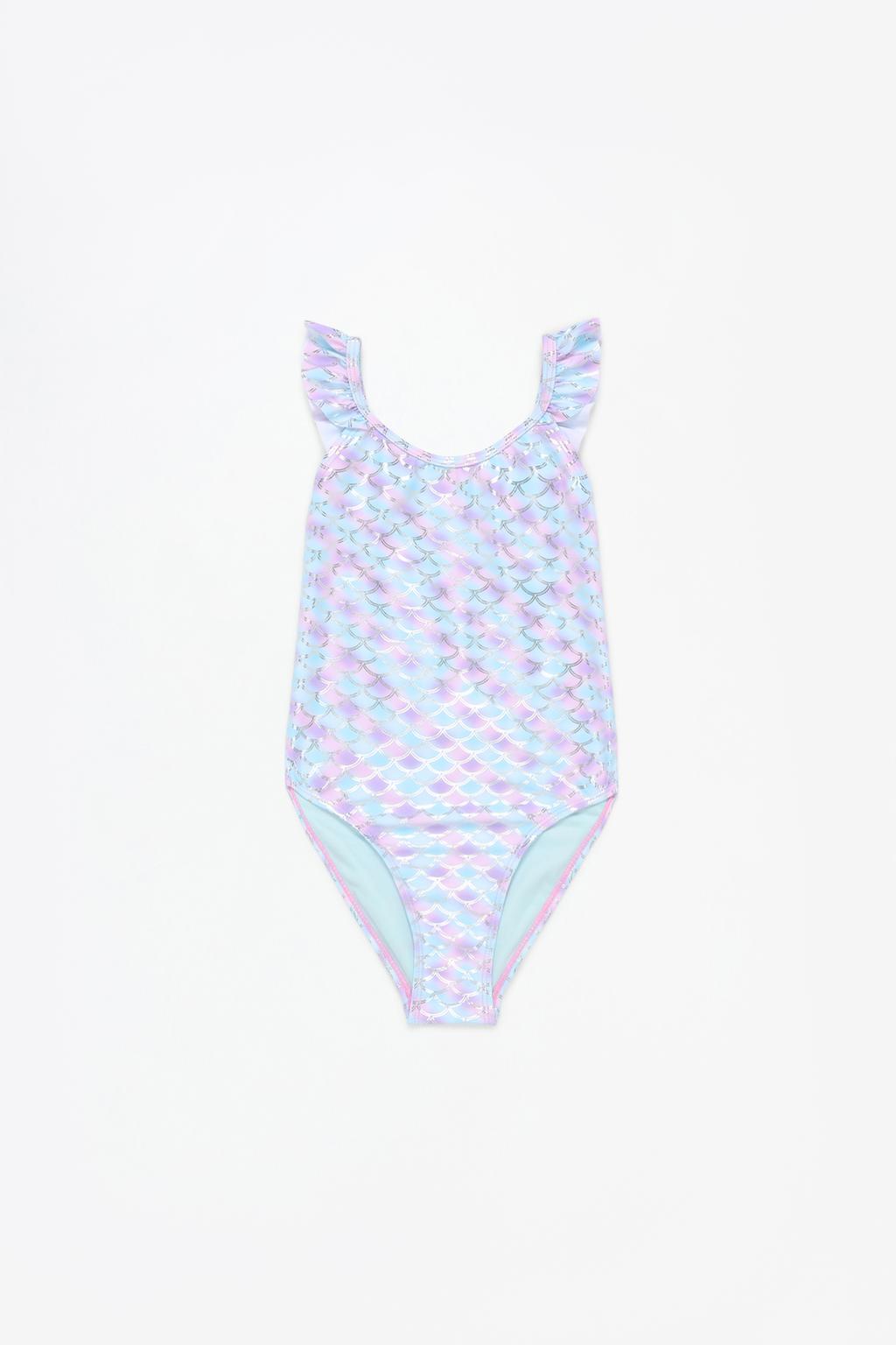 Mermaid swimsuit with scales