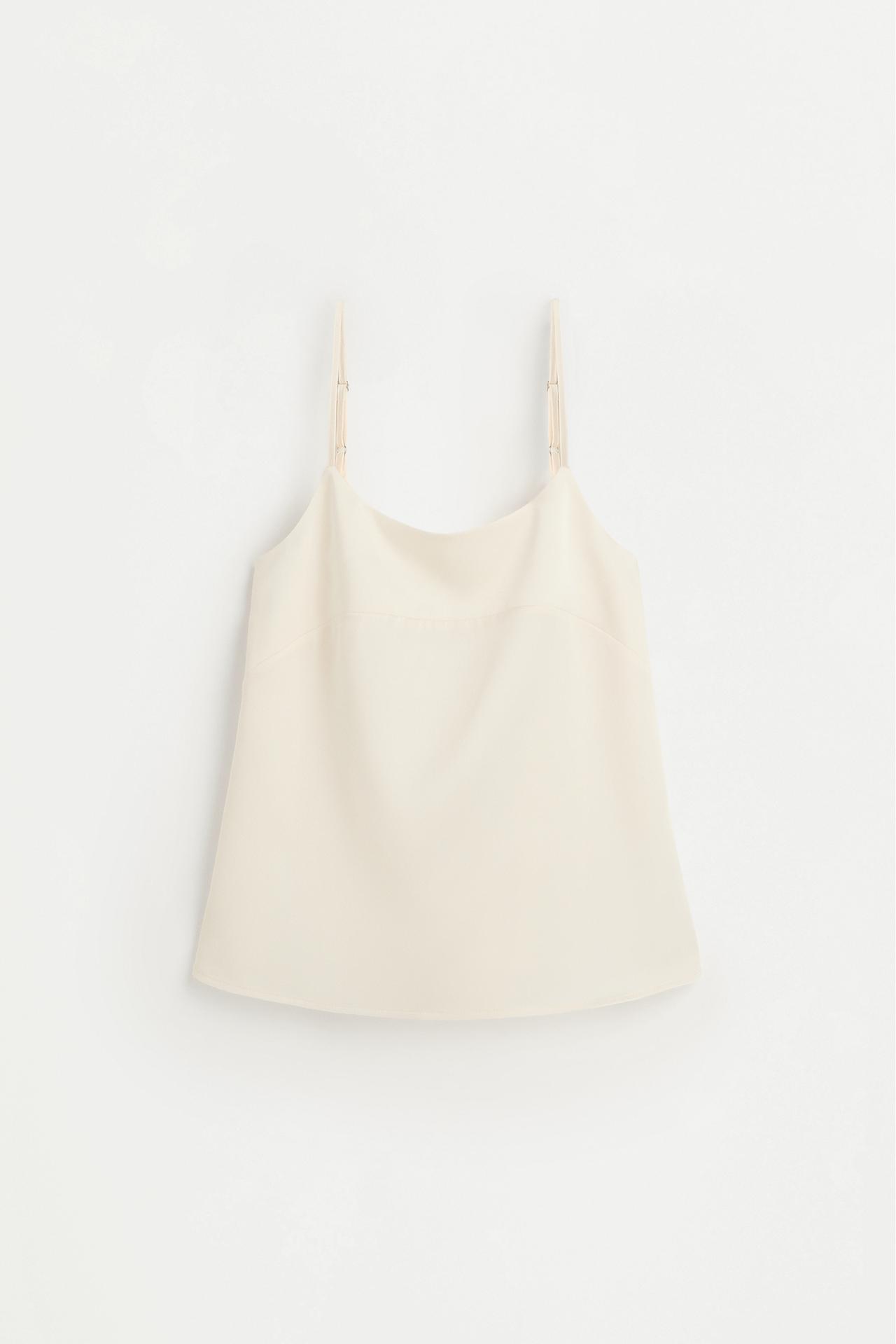 Satin short pyjamas — WHITE