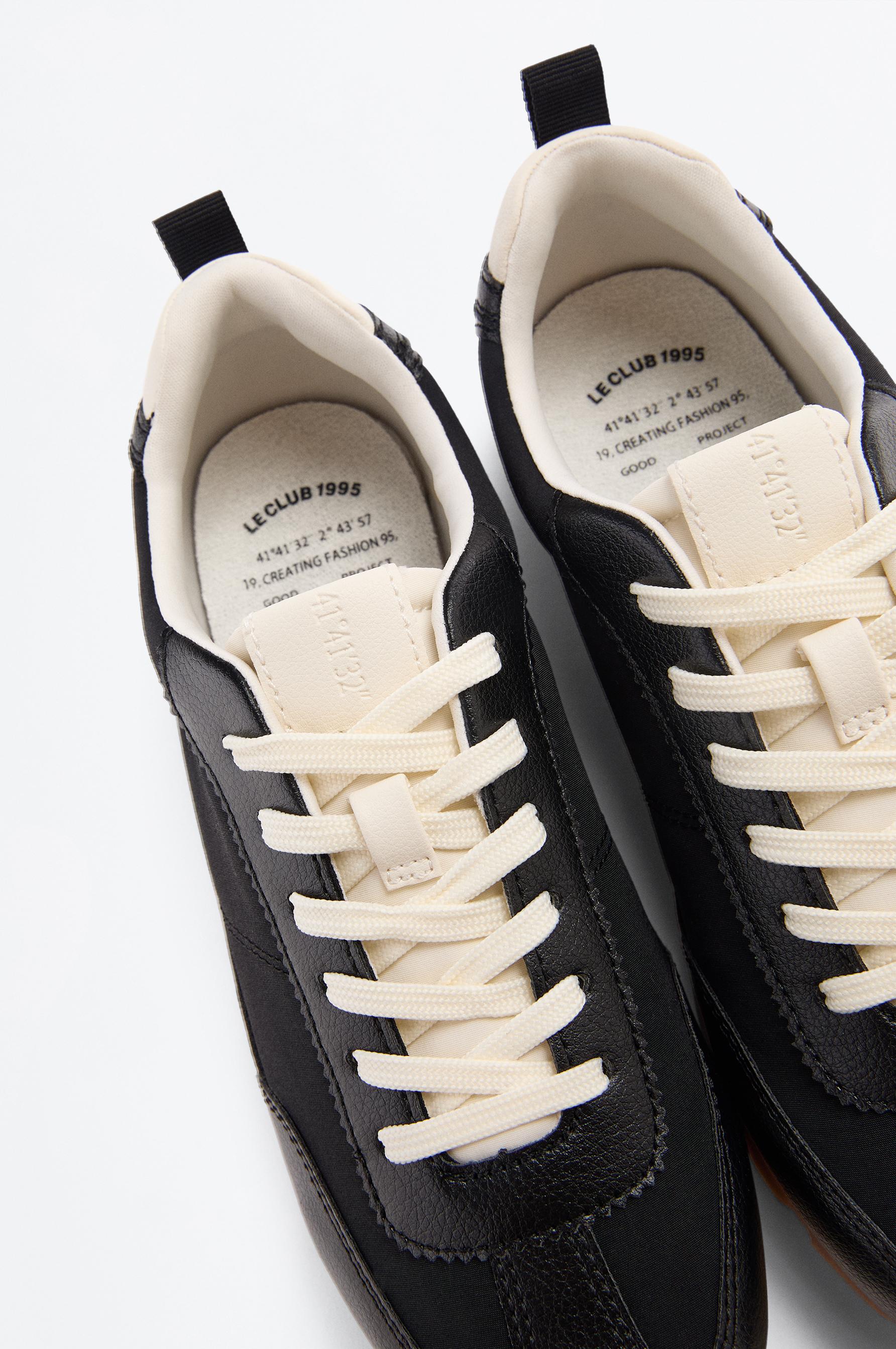 Lefties Siyah Lefties Minimal spor ayakkabı