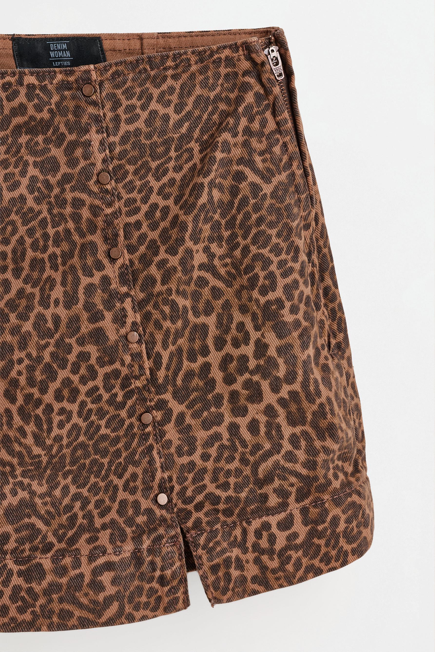 Leopard print skort — CHEETAH