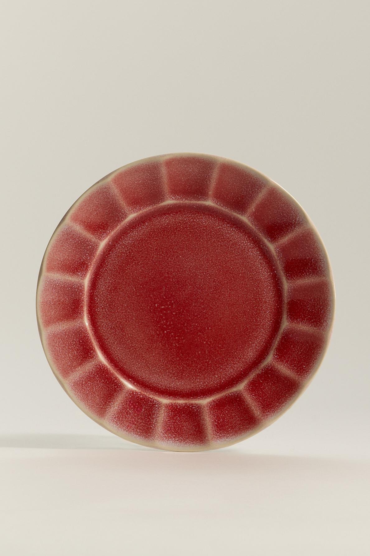 Plato postre cerámica 23 cm