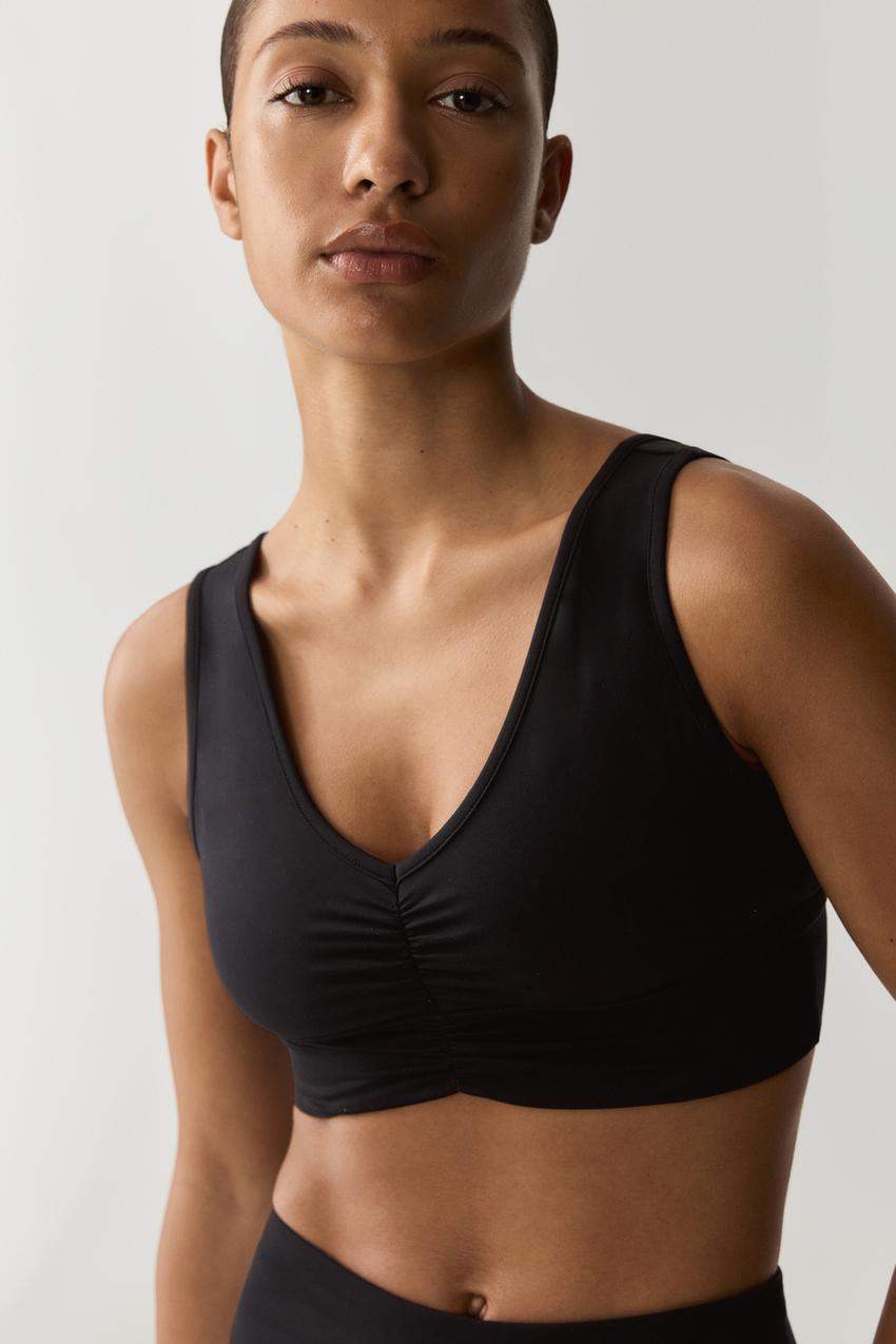 Top deportivo fruncido Ropa Deportiva ROPA Mujer Lefties