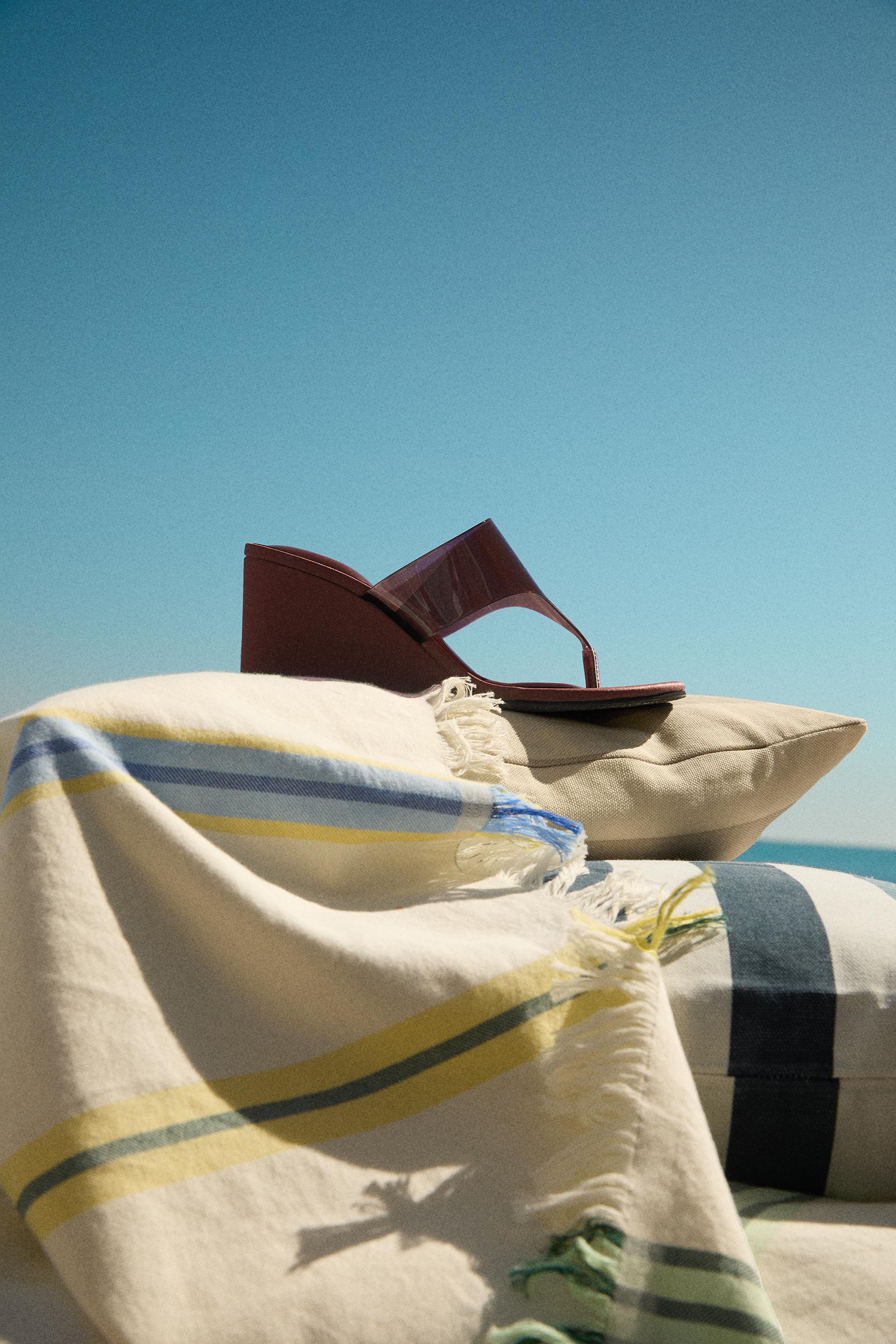 Vinyl platform sandals — MULBERRY