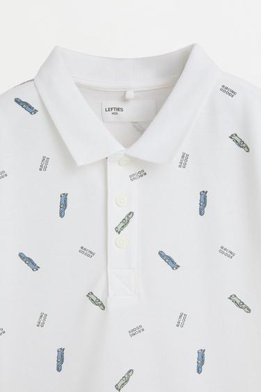 Printed polo shirt — OFF WHITE 3