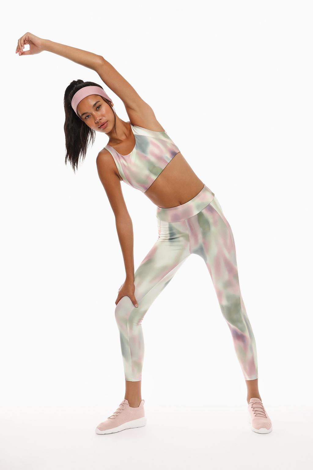 Printed sports leggings