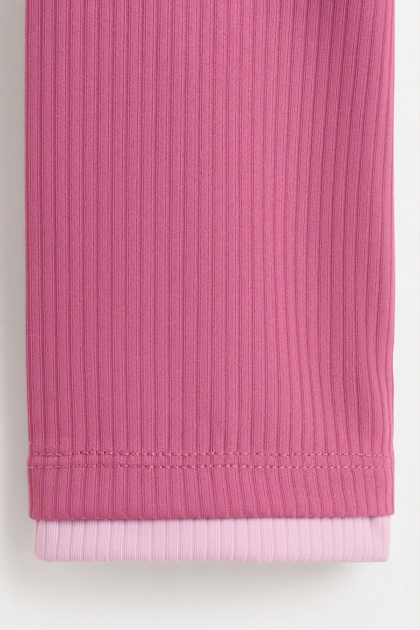 Ballet-style wrap T-shirt — PINK