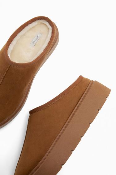 Platform clogs — LEATHER 3