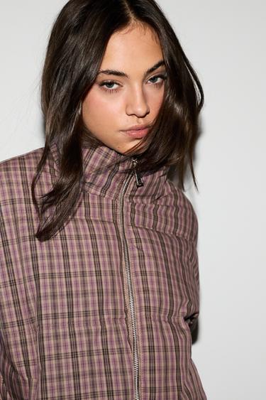 Quilted jacket — Mauve 3