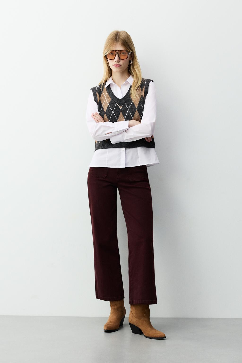 Stretch pocket jeans