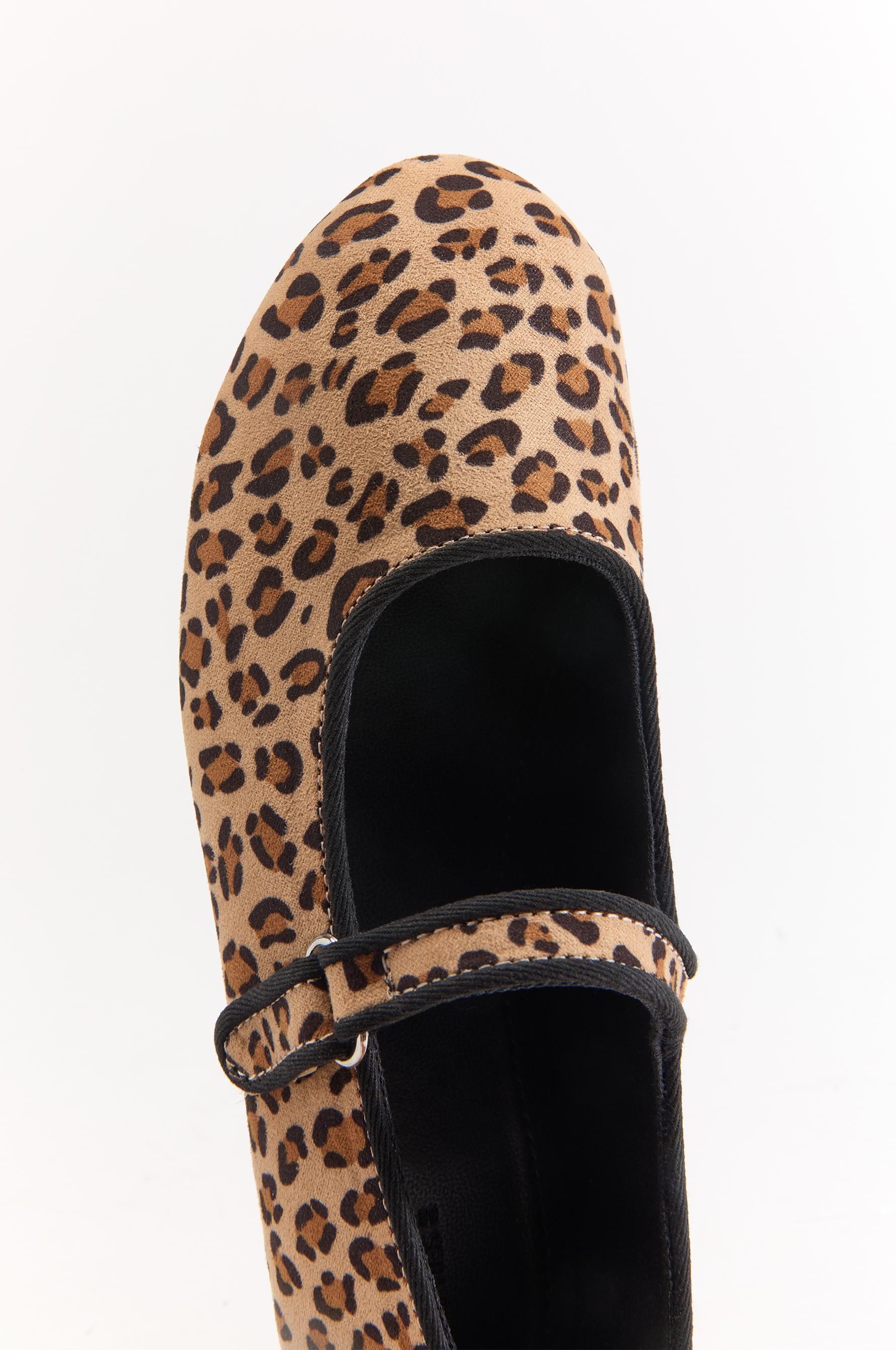 Barefoot Ballet Flats — LEOPARD