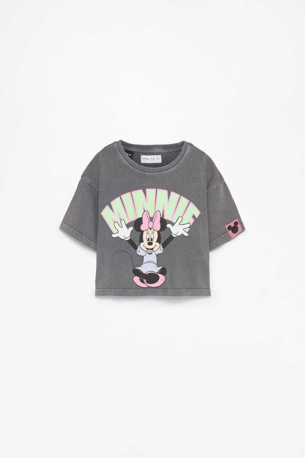 Faded-effect Minnie Mouse ©Disney heavy T-shirt