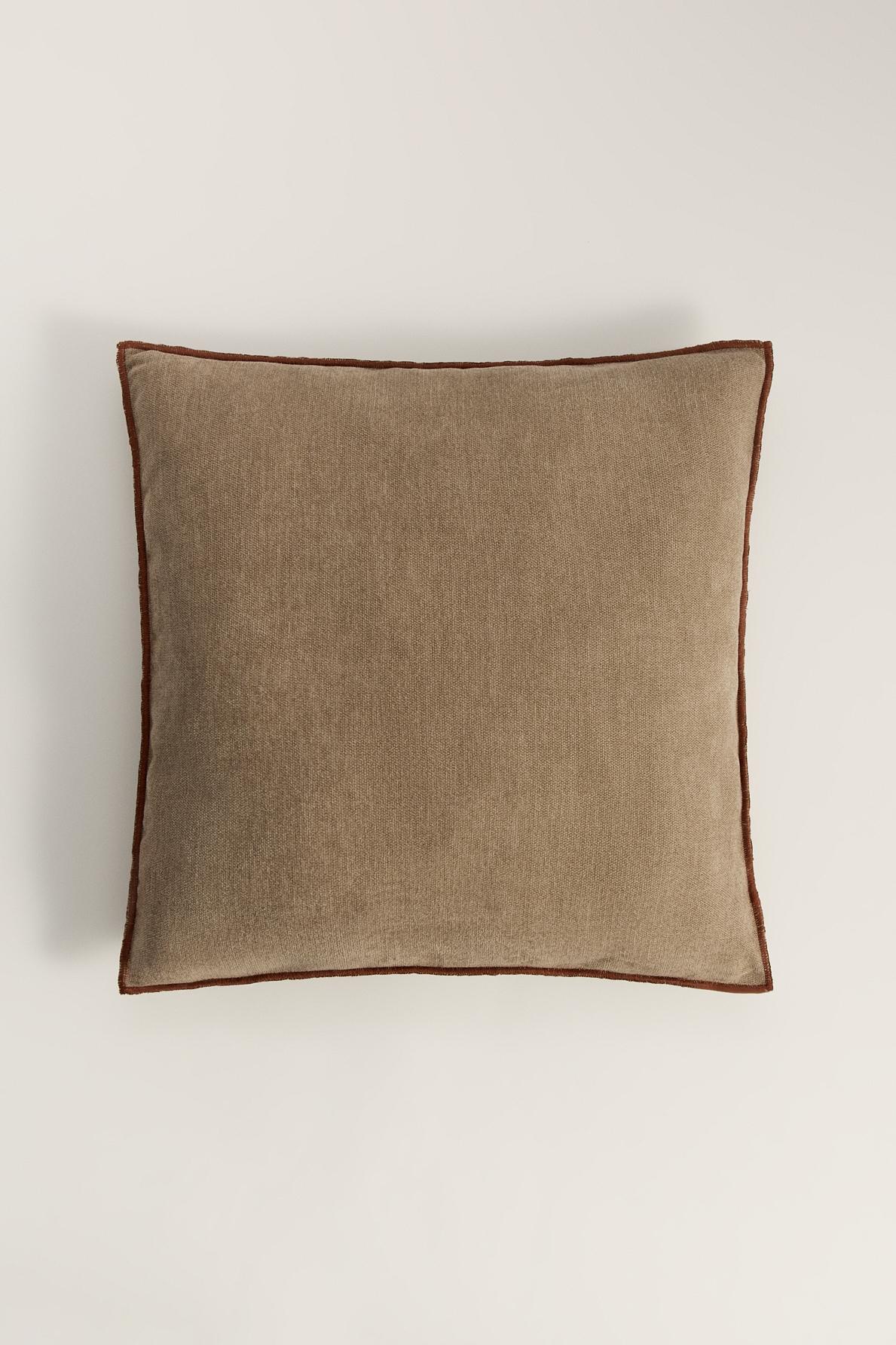 Funda cojín punto chenilla 50 x 50 cm