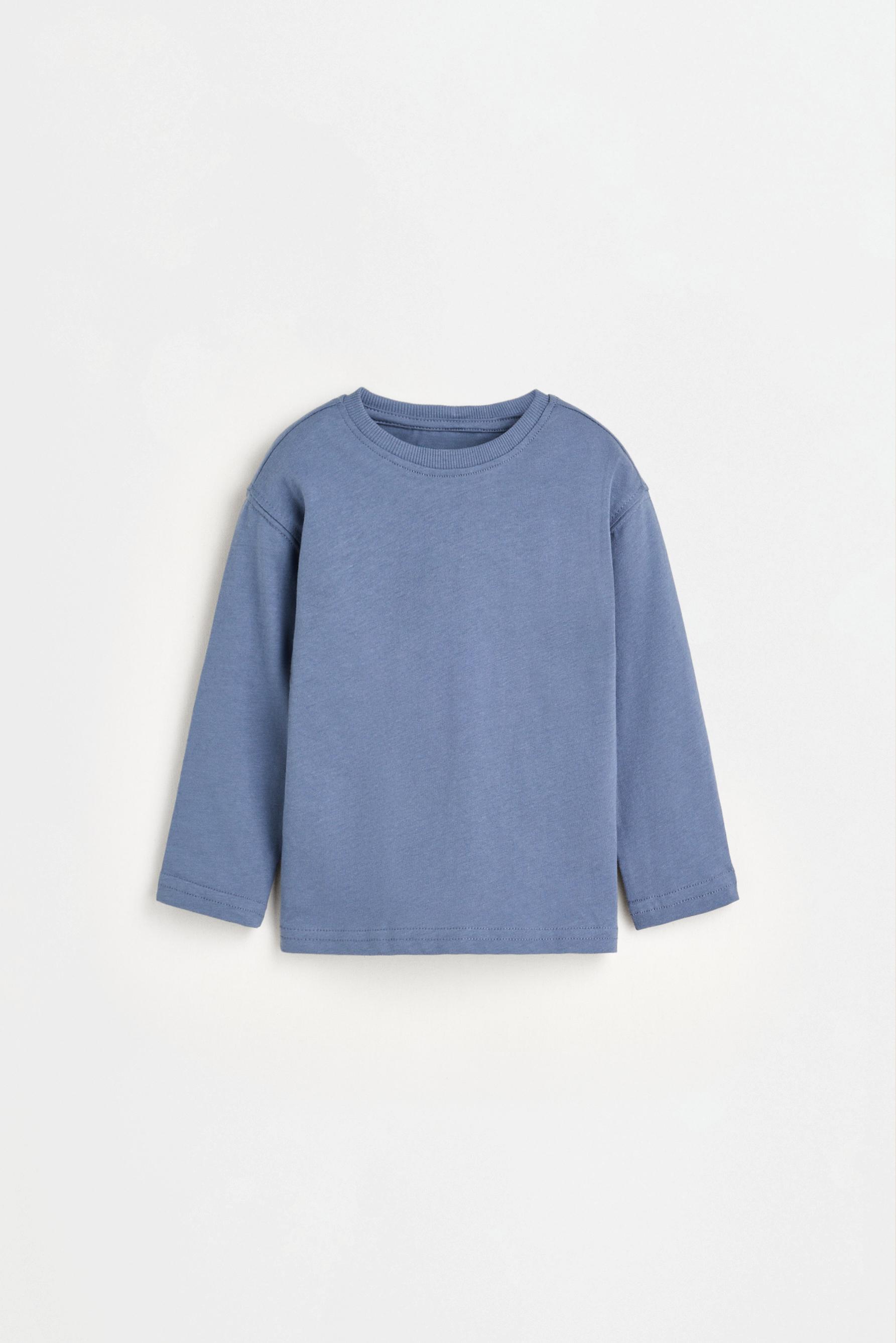 Pack of 4 plain long sleeve T-shirts — OCHRE