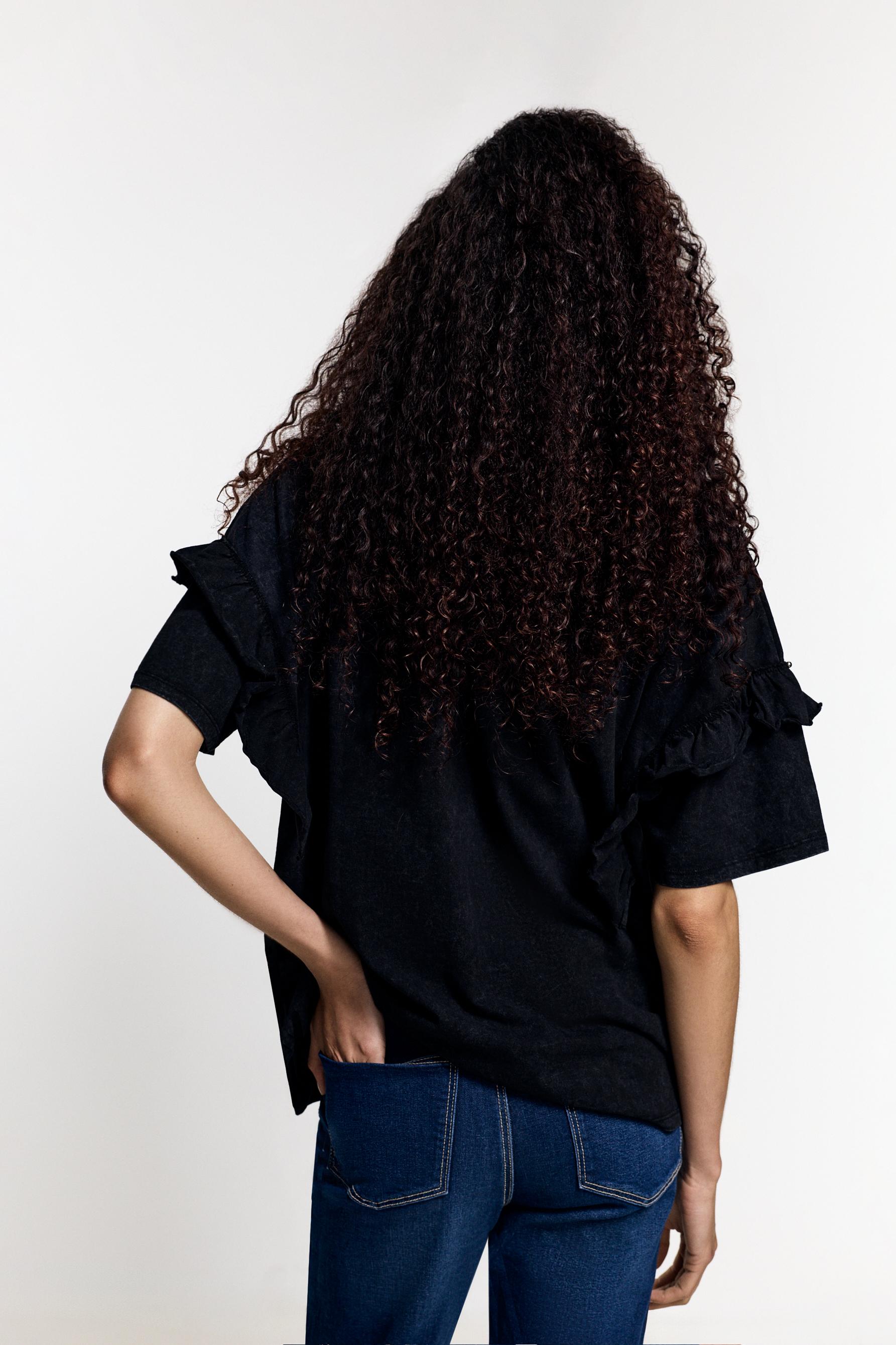 Def Leppard ©Universal ruffle T-shirt — ANTHRACITE GREY