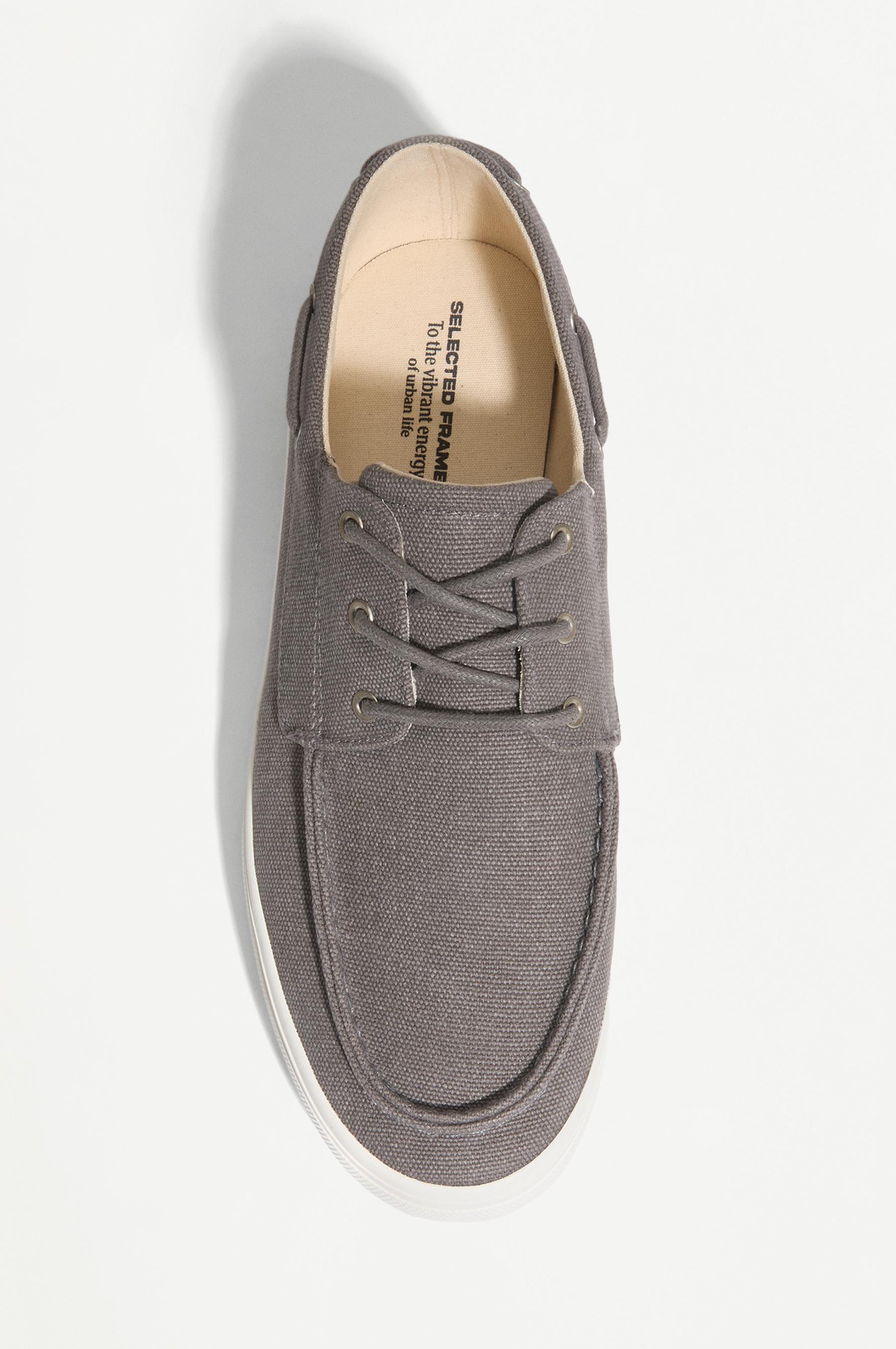 Men's dress boat shoes — GREY