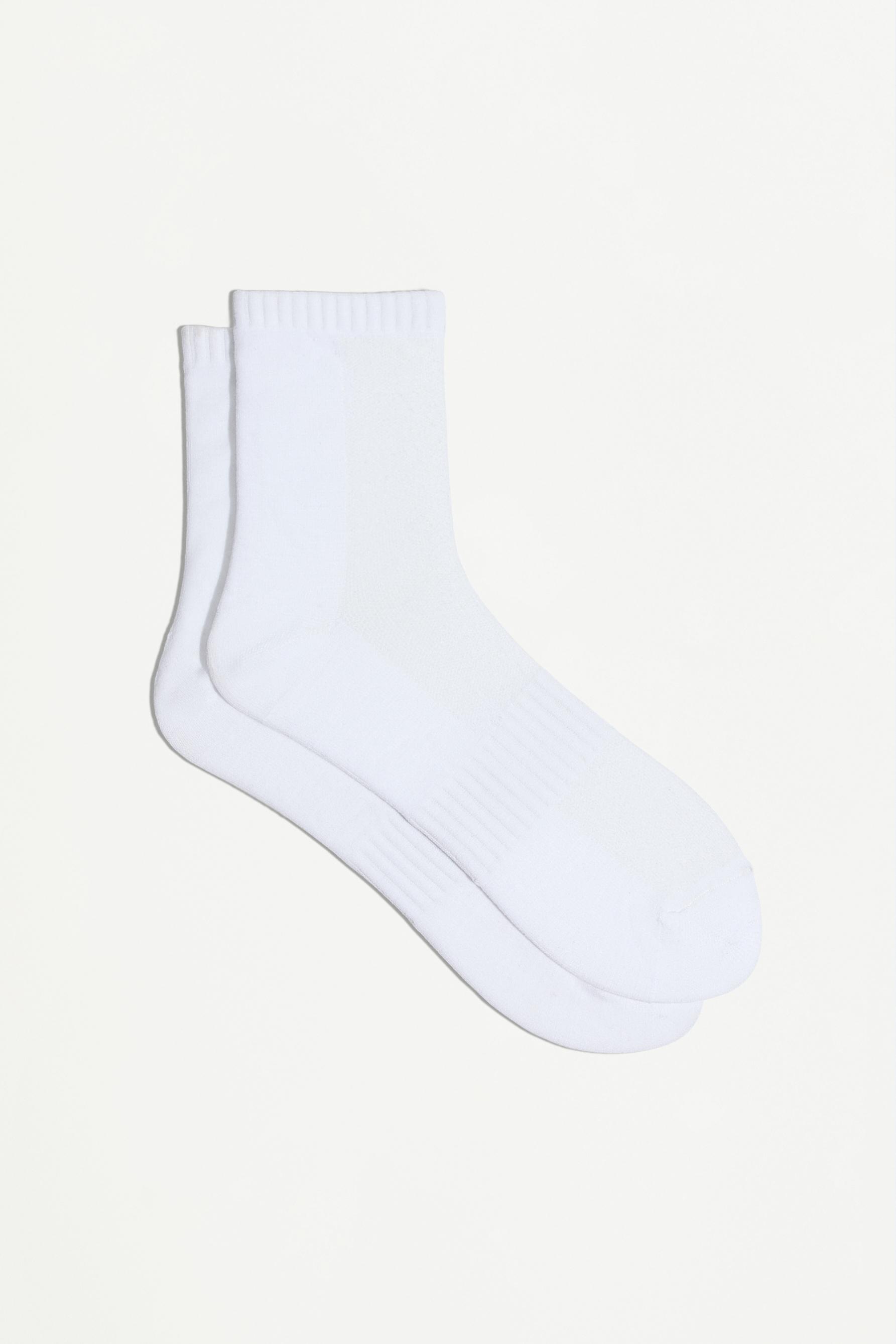 Ankle socks (3-Pack) — WHITE