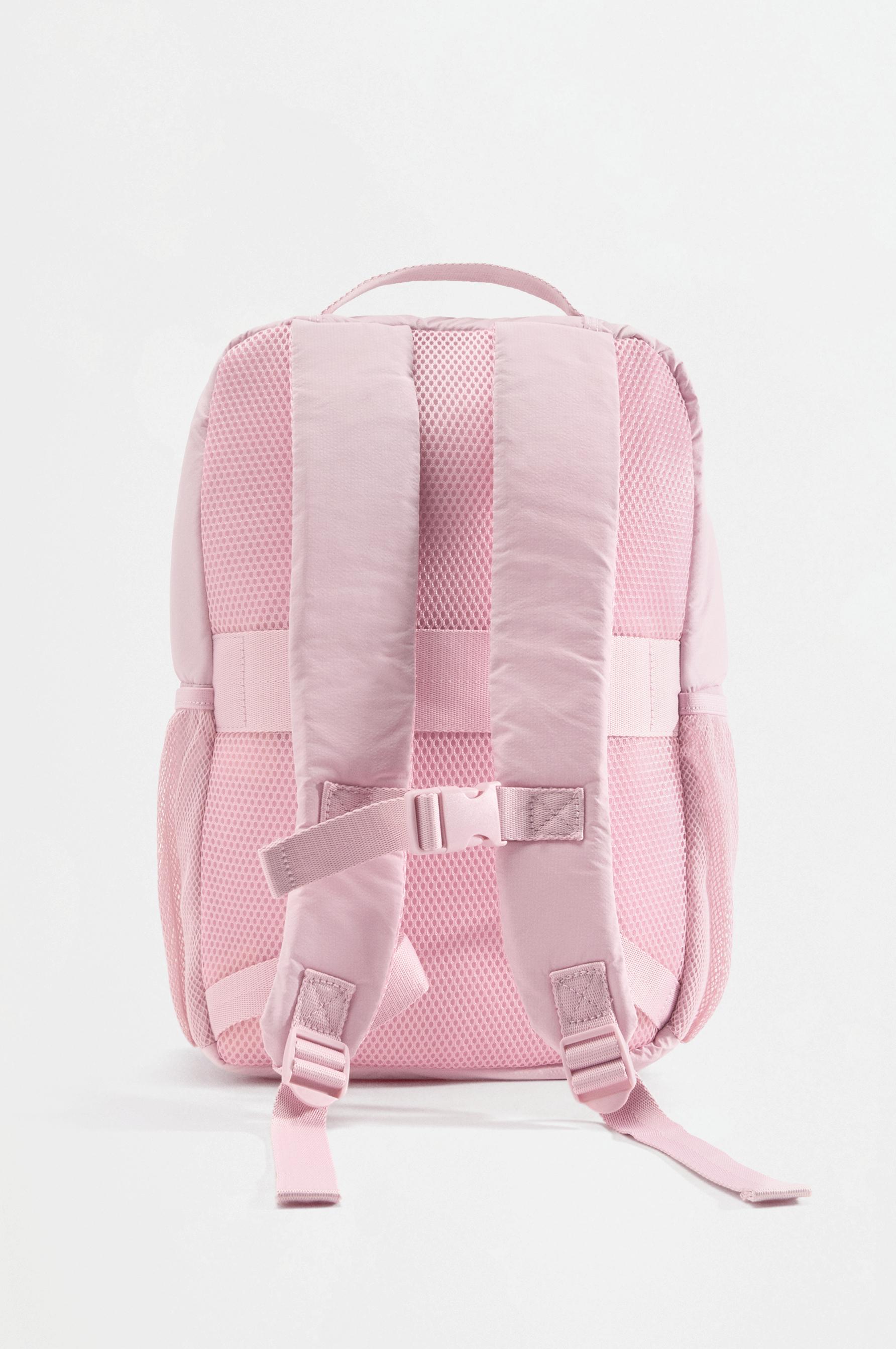 SANRIO vinyl detail backpack — PINK