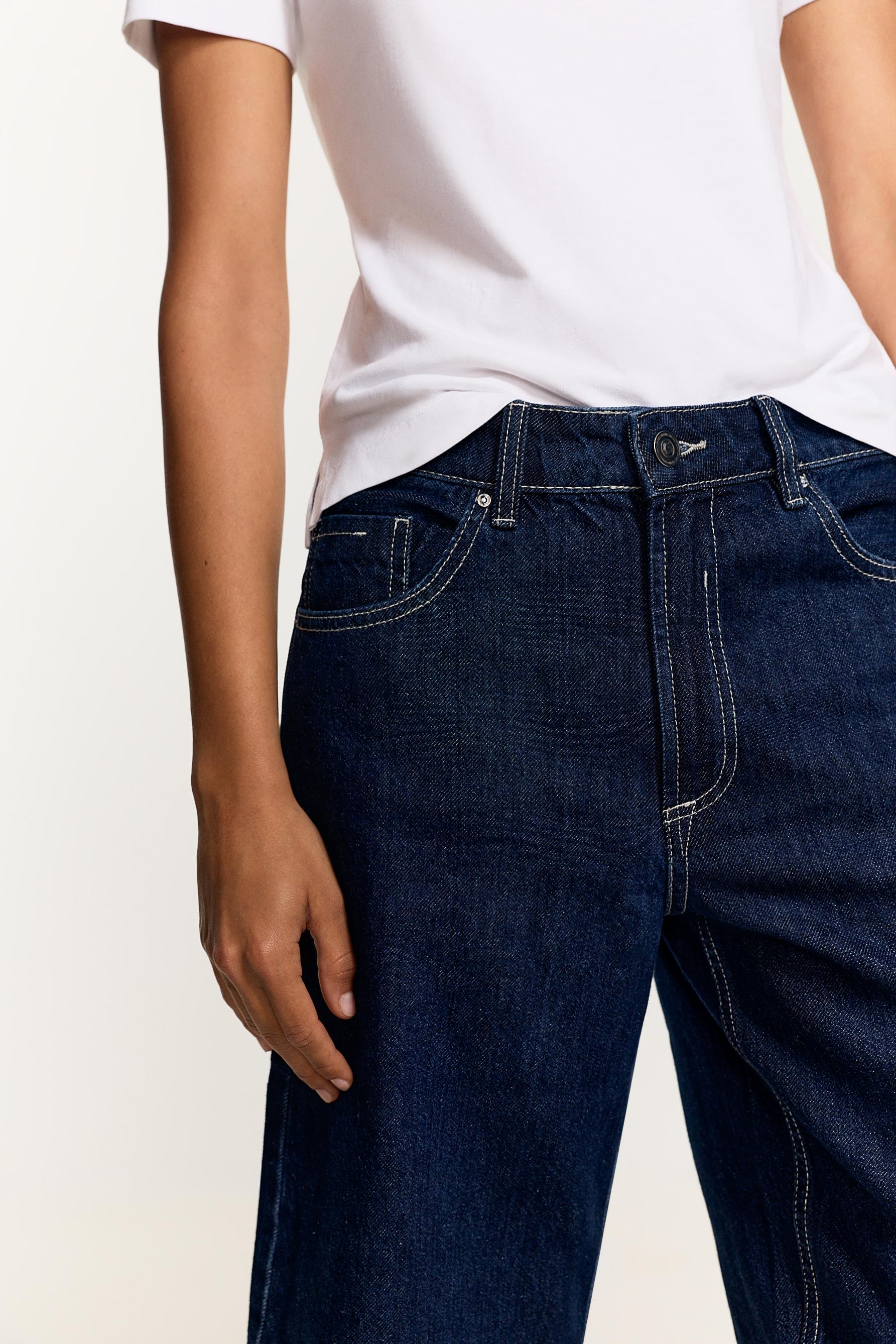 Denim Bermuda shorts — FADED NAVY