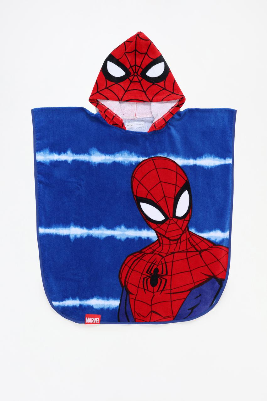 Spiderman Pijama Mujer Marvel Poncho Toalla Spiderman ©Marvel