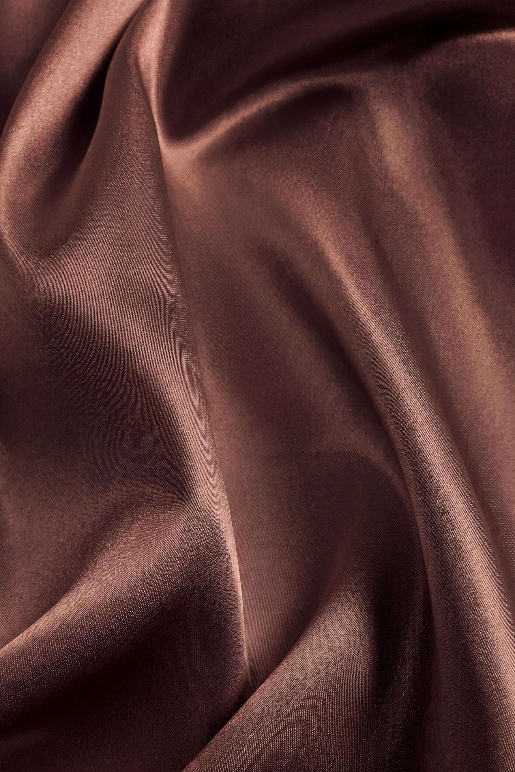 Satin pillowcase — BROWN