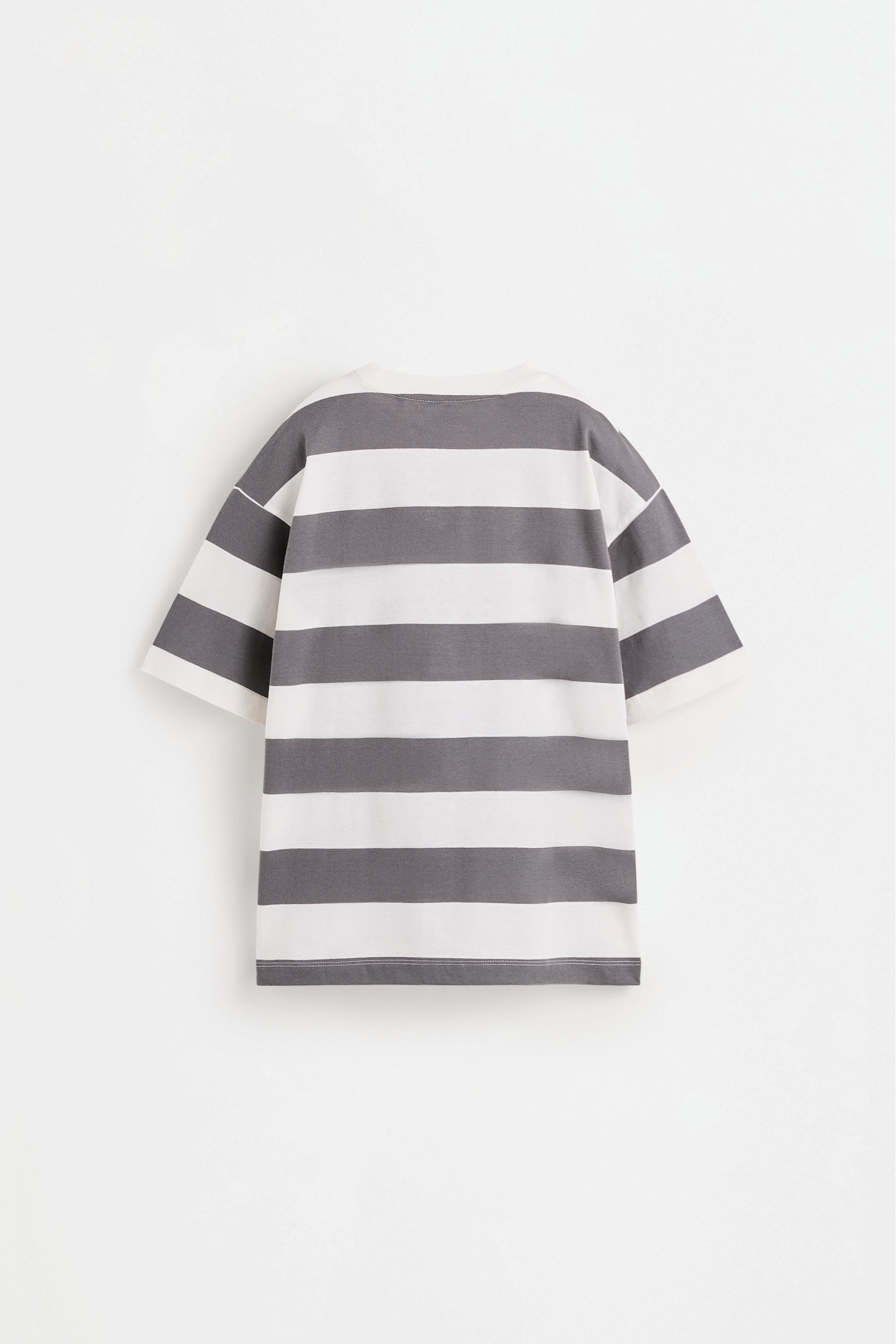 Garfield ©Nickelodeon patch T-shirt — GREY