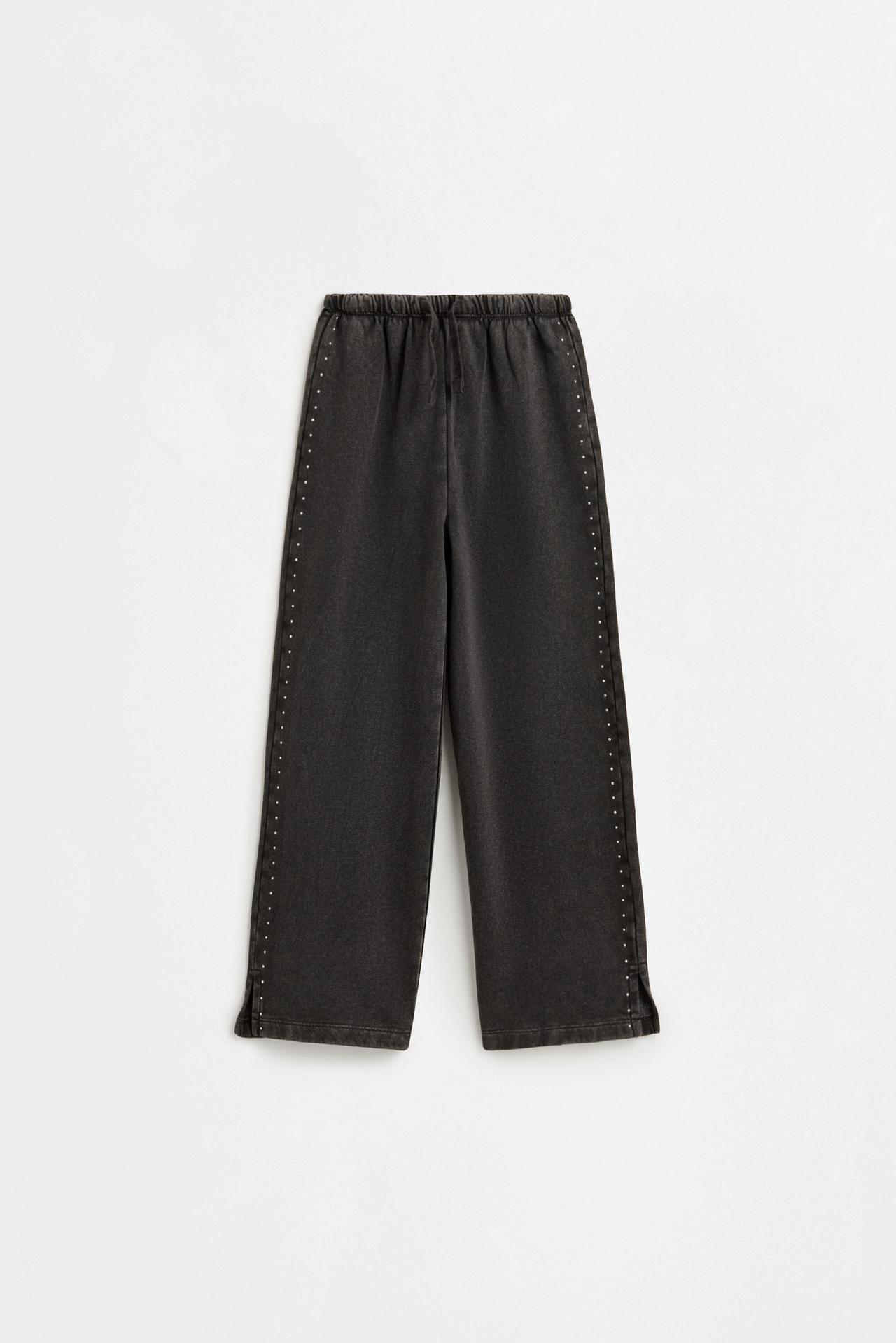 Studded culottes — ANTHRACITE GREY
