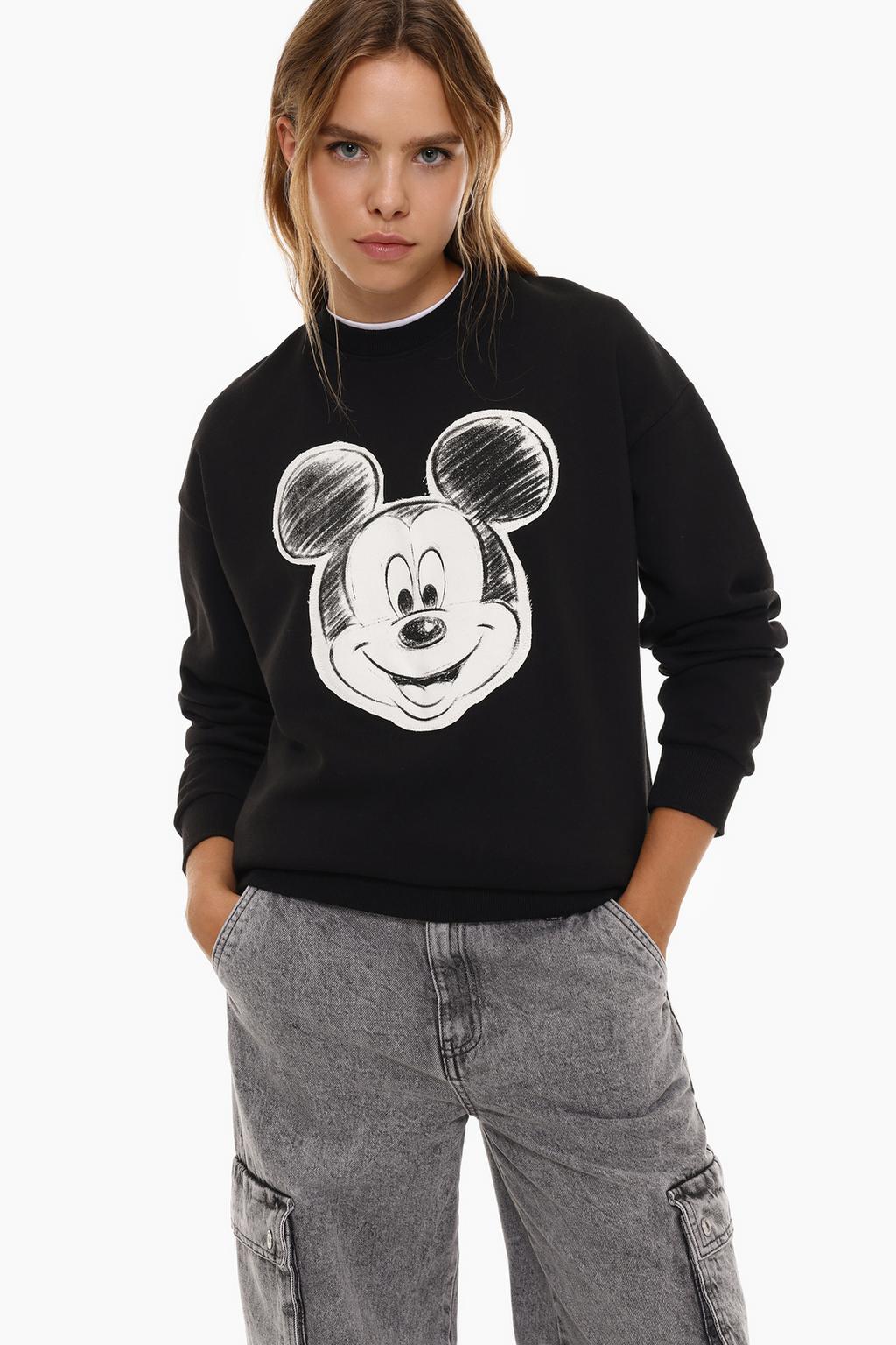 Mickey Mouse ©Disney pamuklu sweatshirt