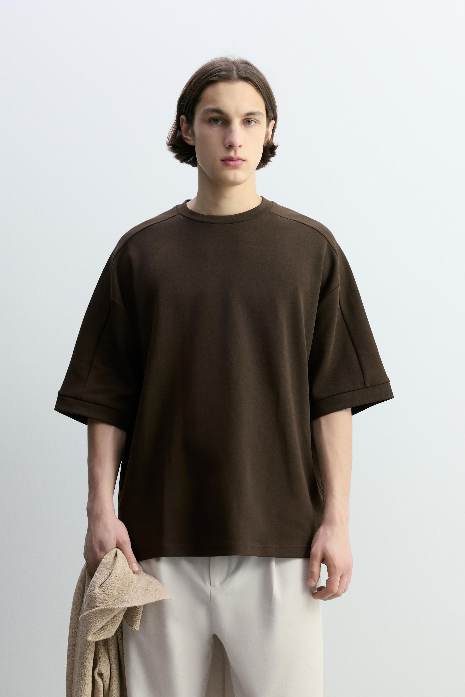 Camiseta heavy interlock