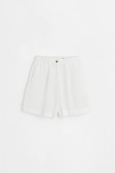 Rustic Bermuda shorts — WHITE 6