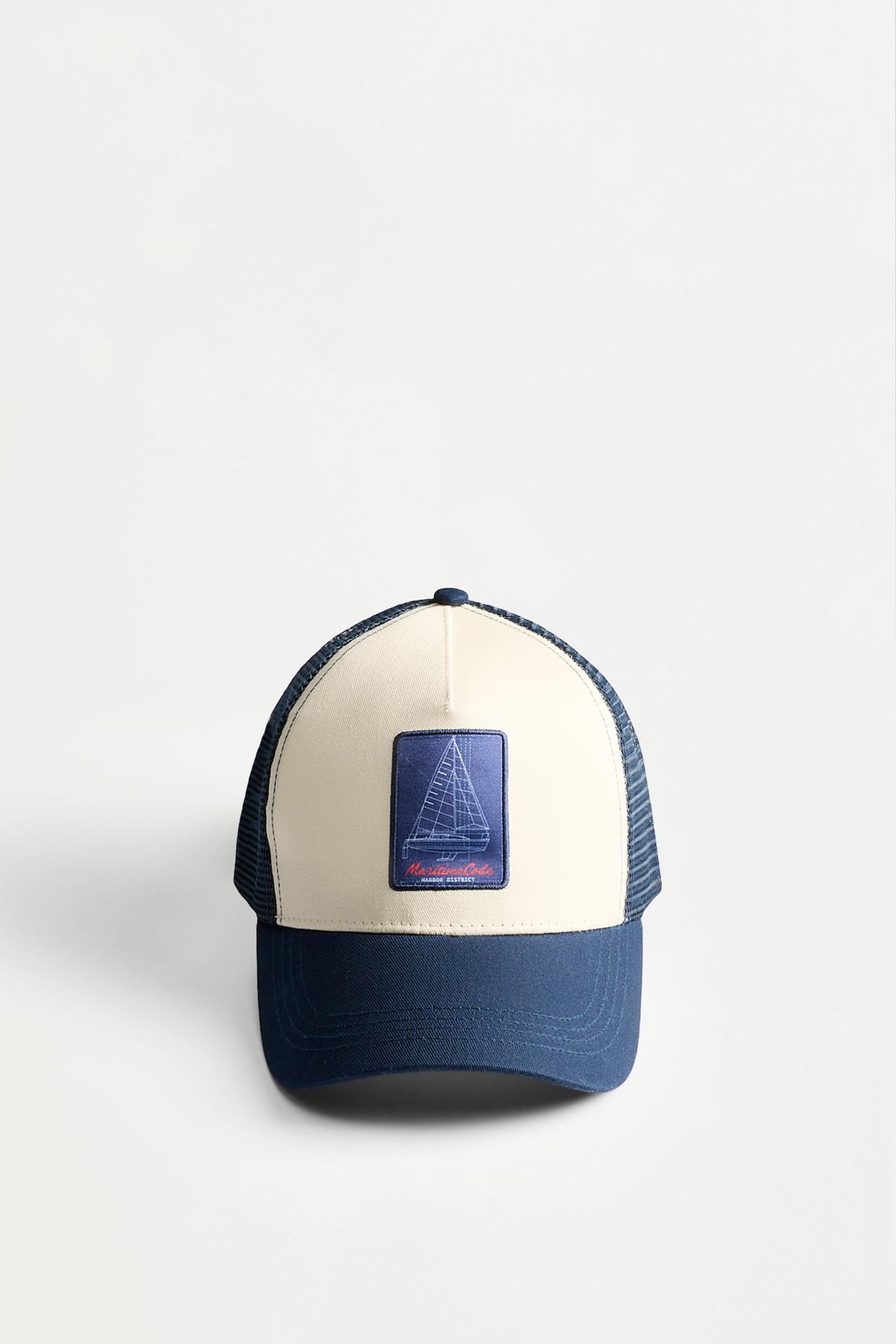Mesh patch cap — DEEP BLUE