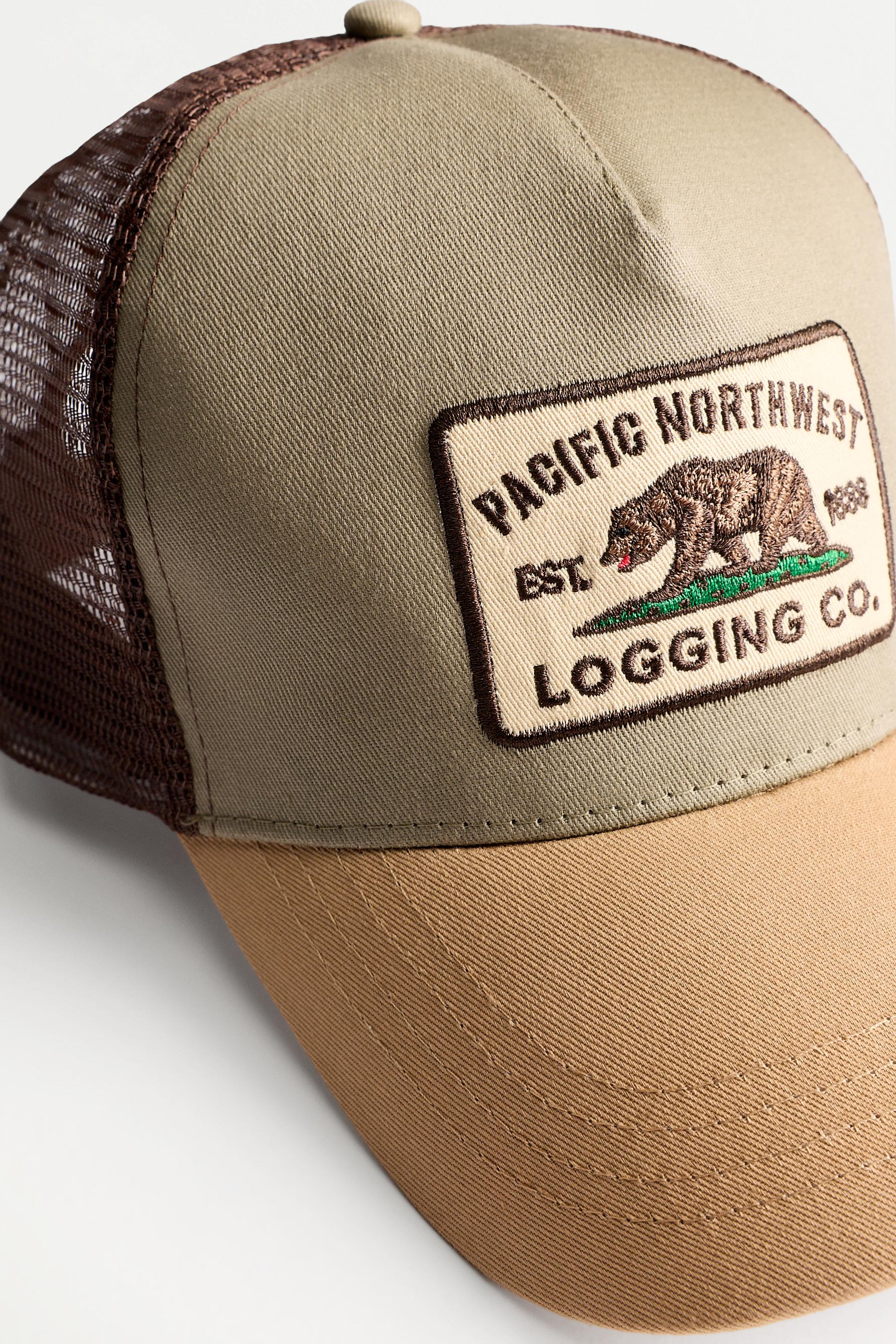 Patch and mesh cap — GREEN