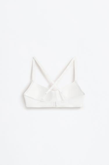 Microfibre pre-shaped bra — WHITE 8