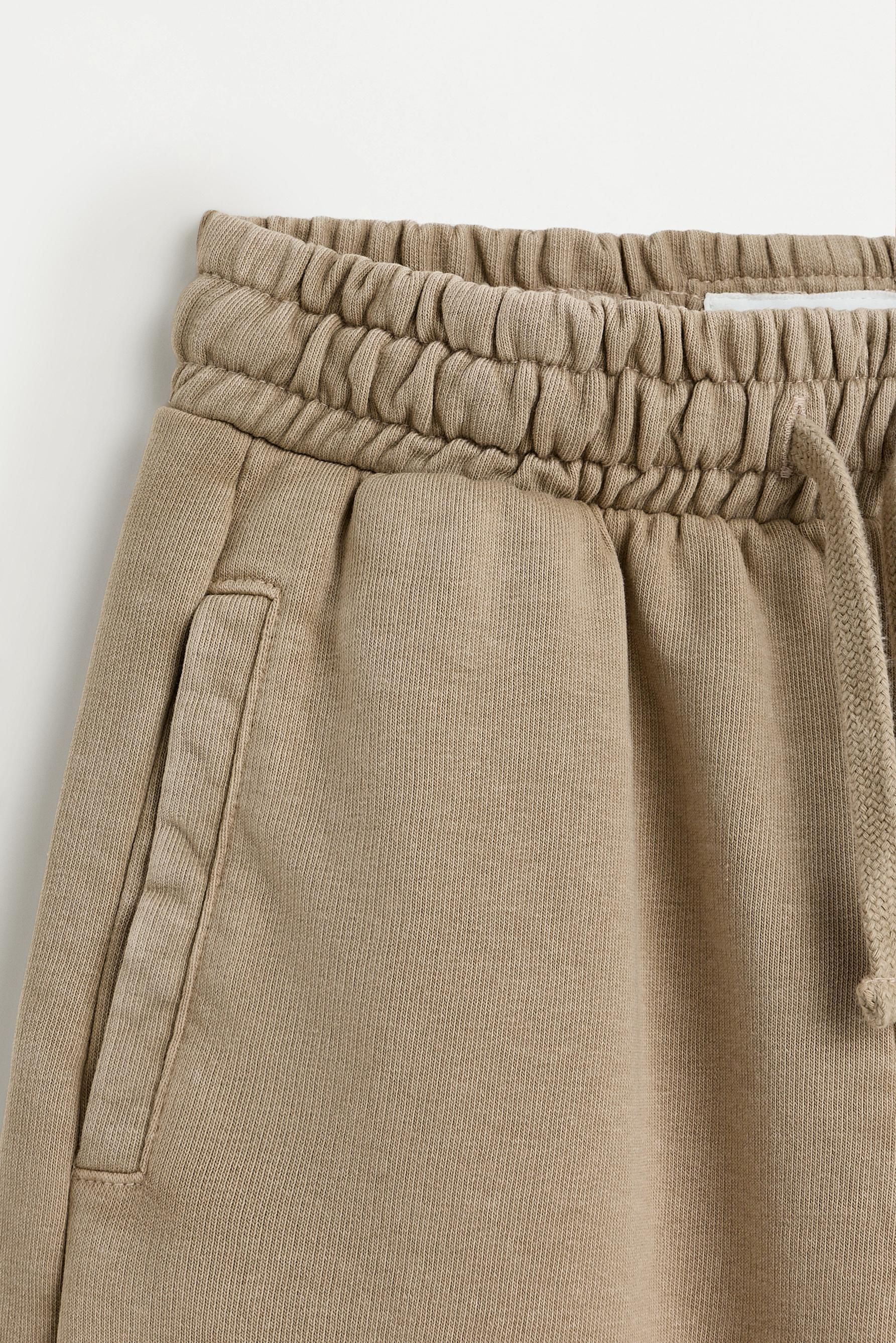Plush Bermuda shorts with patch — OCHRE