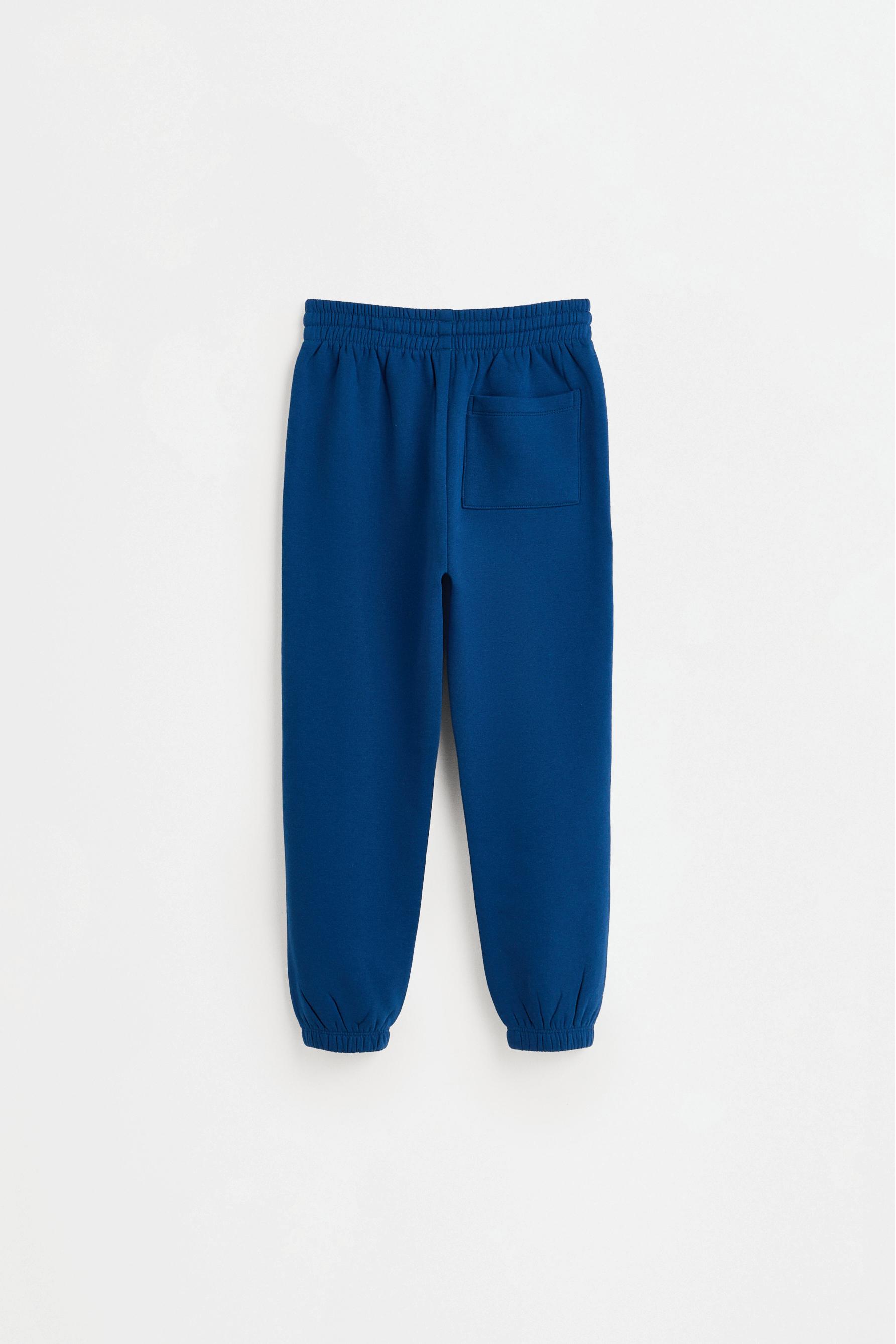 Pack of 2 plain plush trousers — BILLIARD GREEN