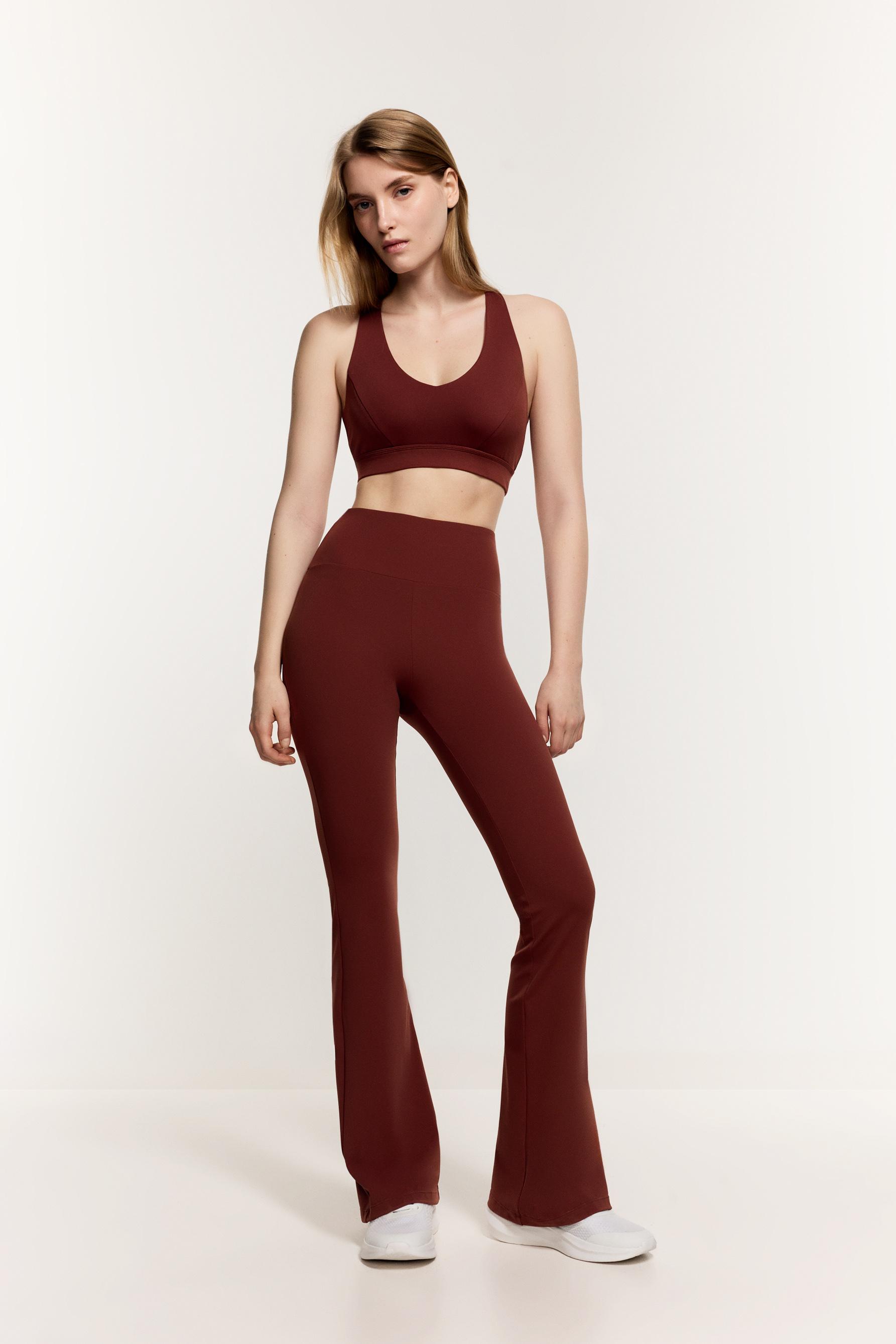 Legging deportivo flare