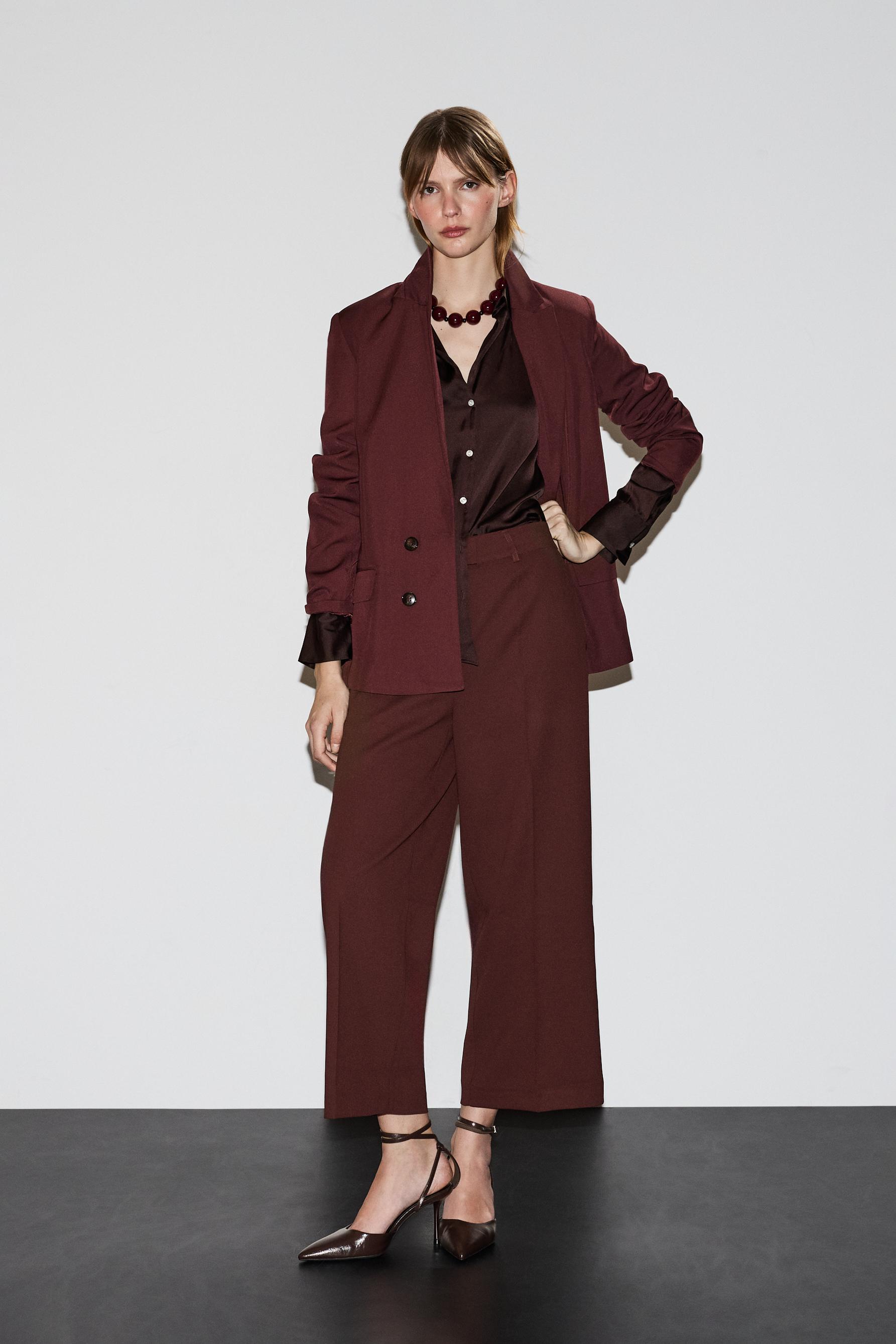 Pantalón culotte vestir