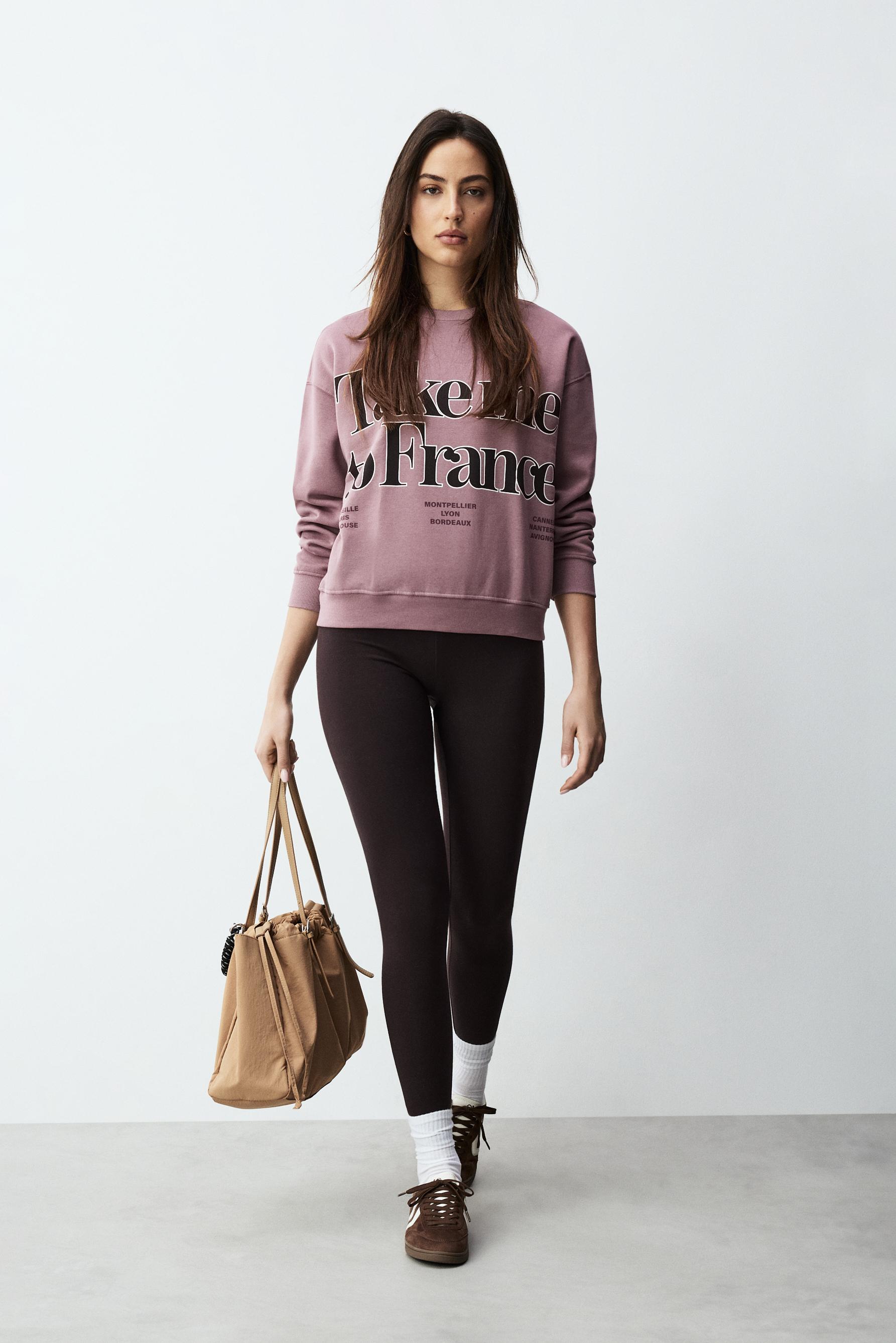 Legging cintura canalé