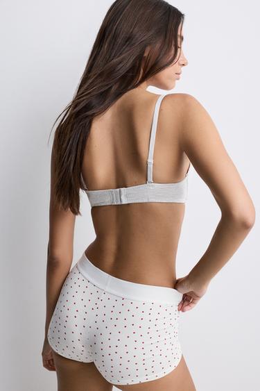 Pre-shaped bras (2-pack) — GREY 6