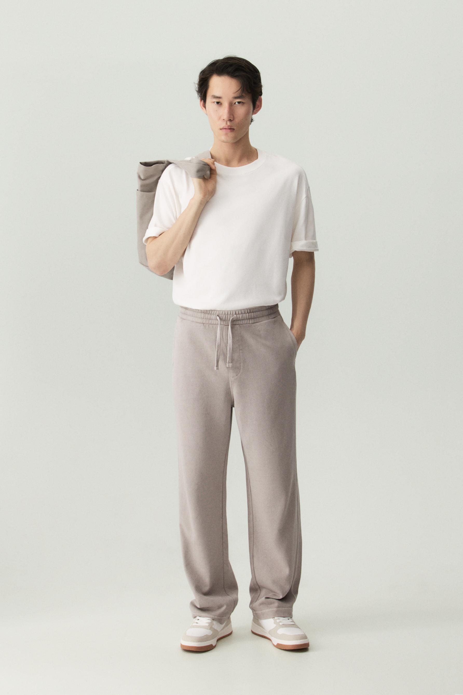 Pantalón chándal efecto lavado