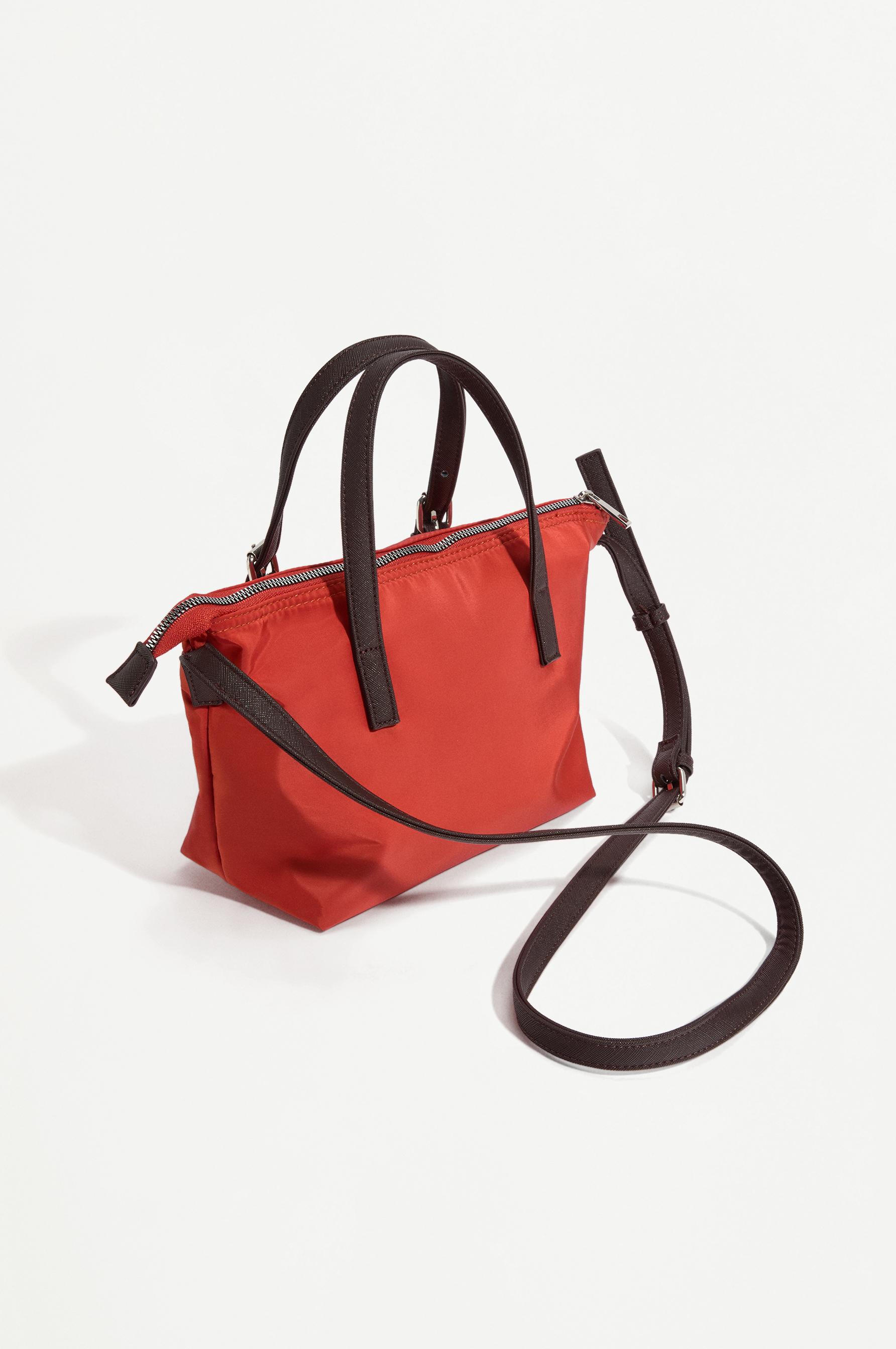 Mini cross-body bag — ORANGE