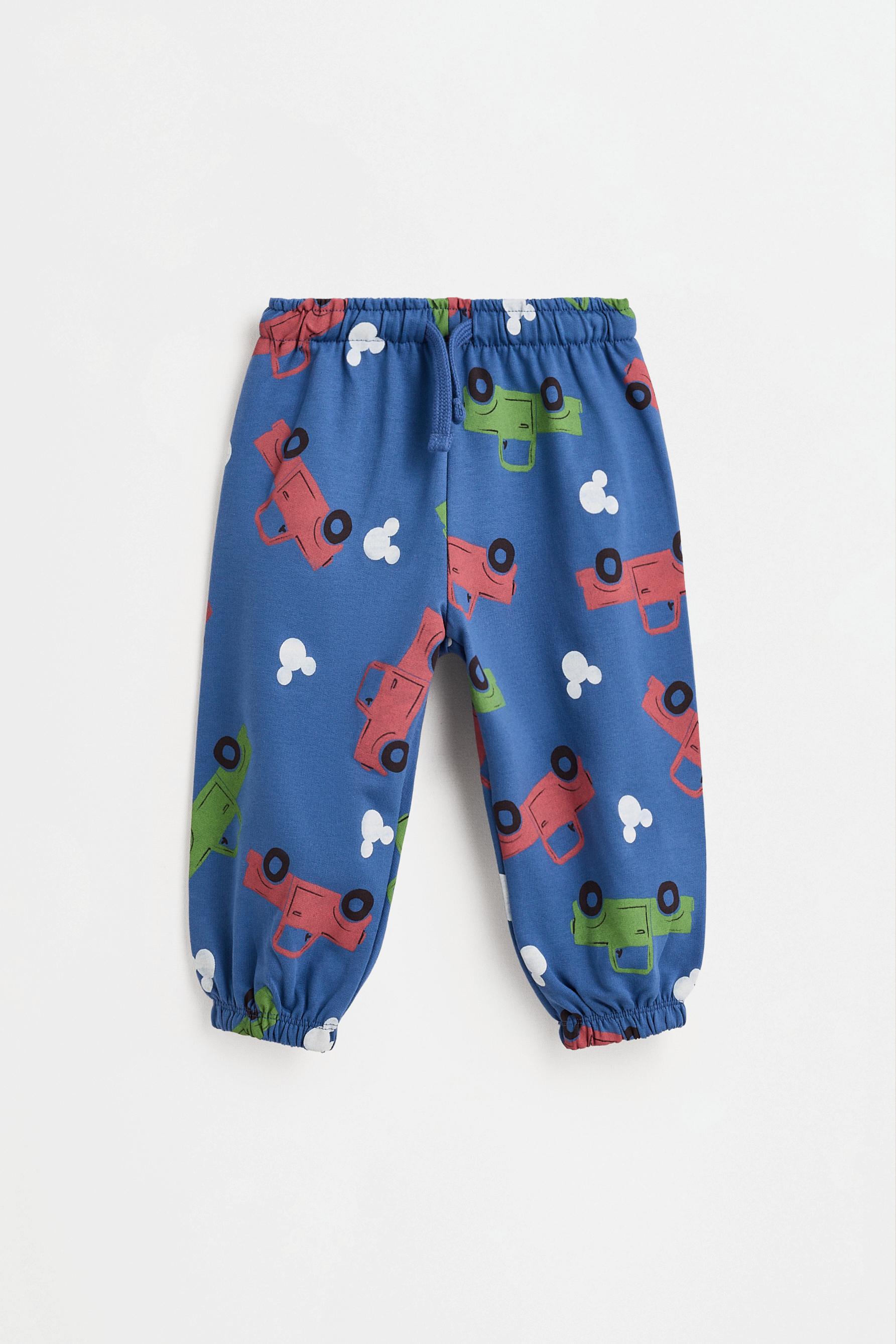 Mickey Mouse ©Disney T-shirt and plush trousers set — MEDIUM BLUE