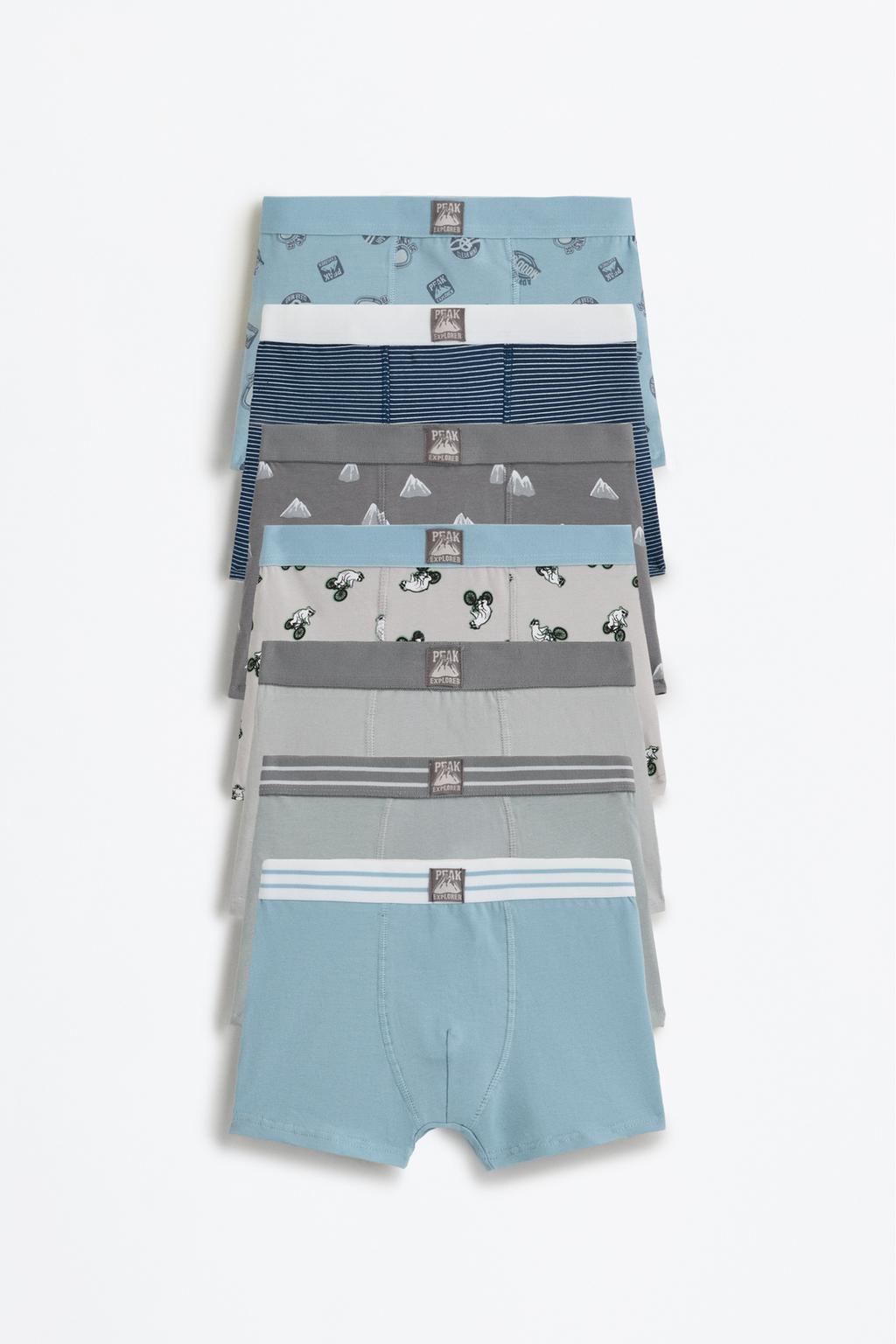 Pack of 5 contrast boxers