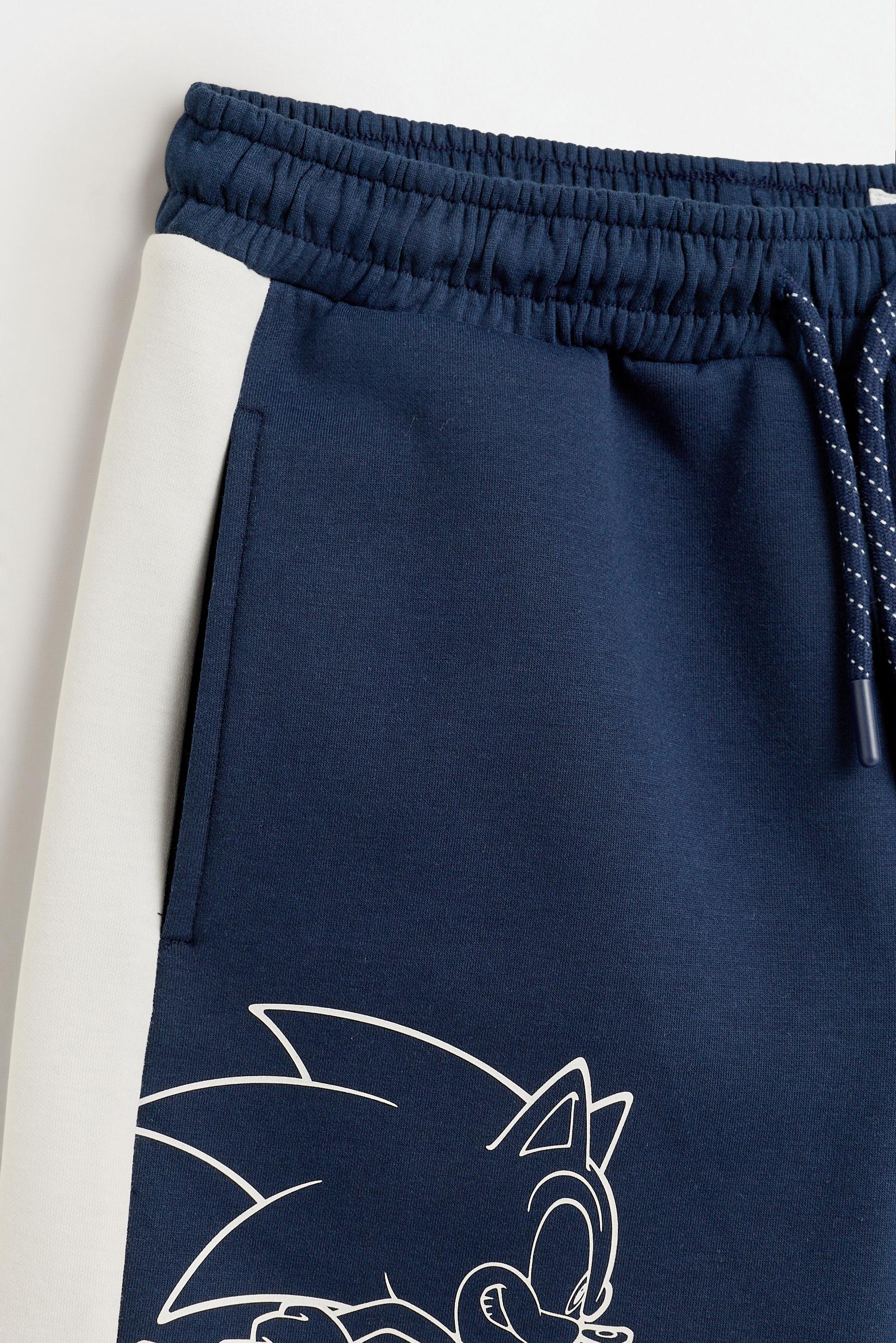 SONIC™ | SEGA plush Bermuda shorts — NAVY