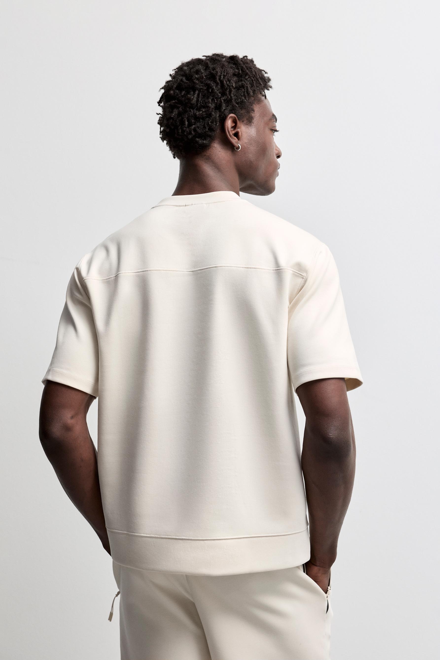 Interlock Sports T-shirt — PALE SAND