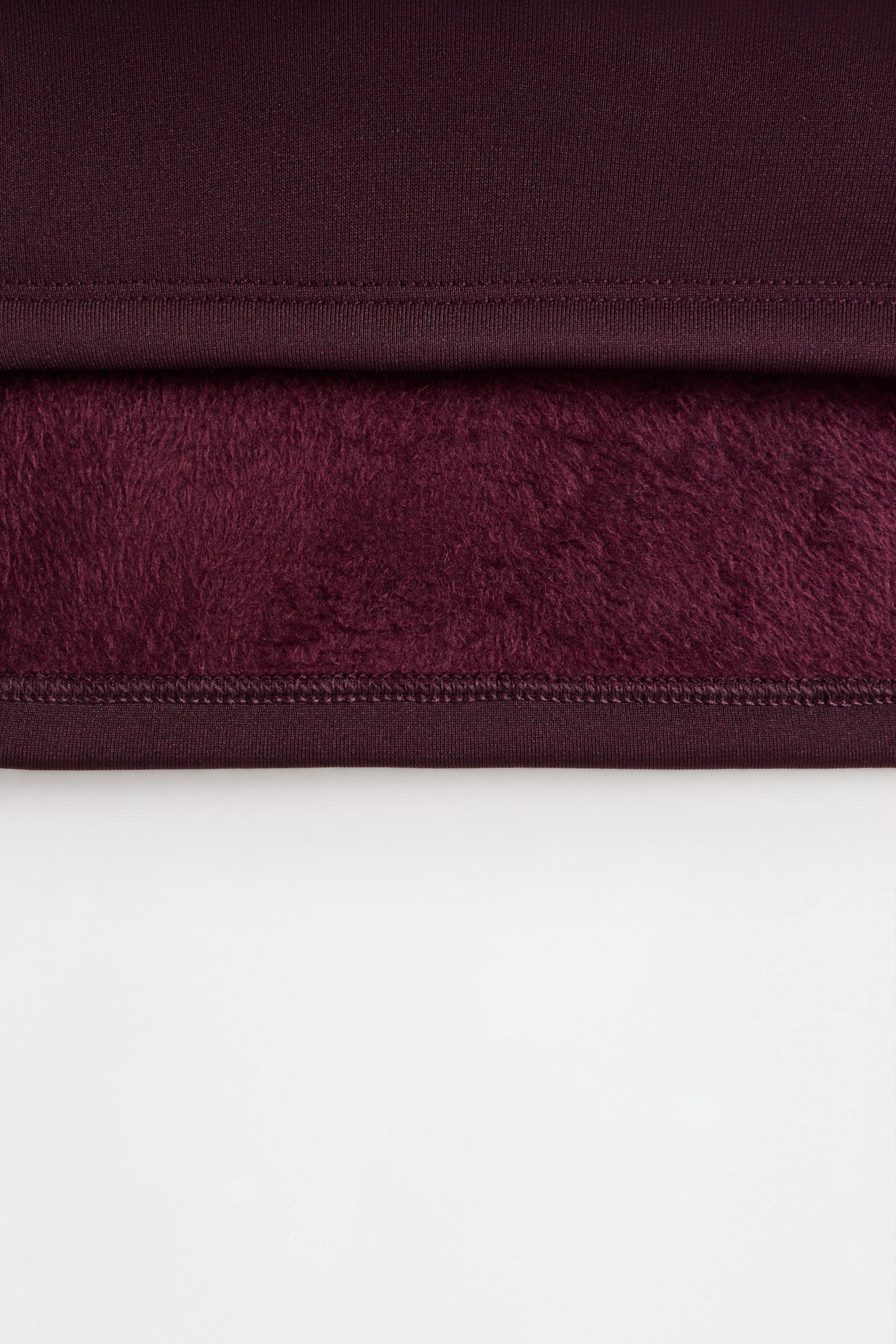 HEAVY WEIGHT thermal insulated T-shirt (-12ºC to 9ºC) — DARK BURGUNDY